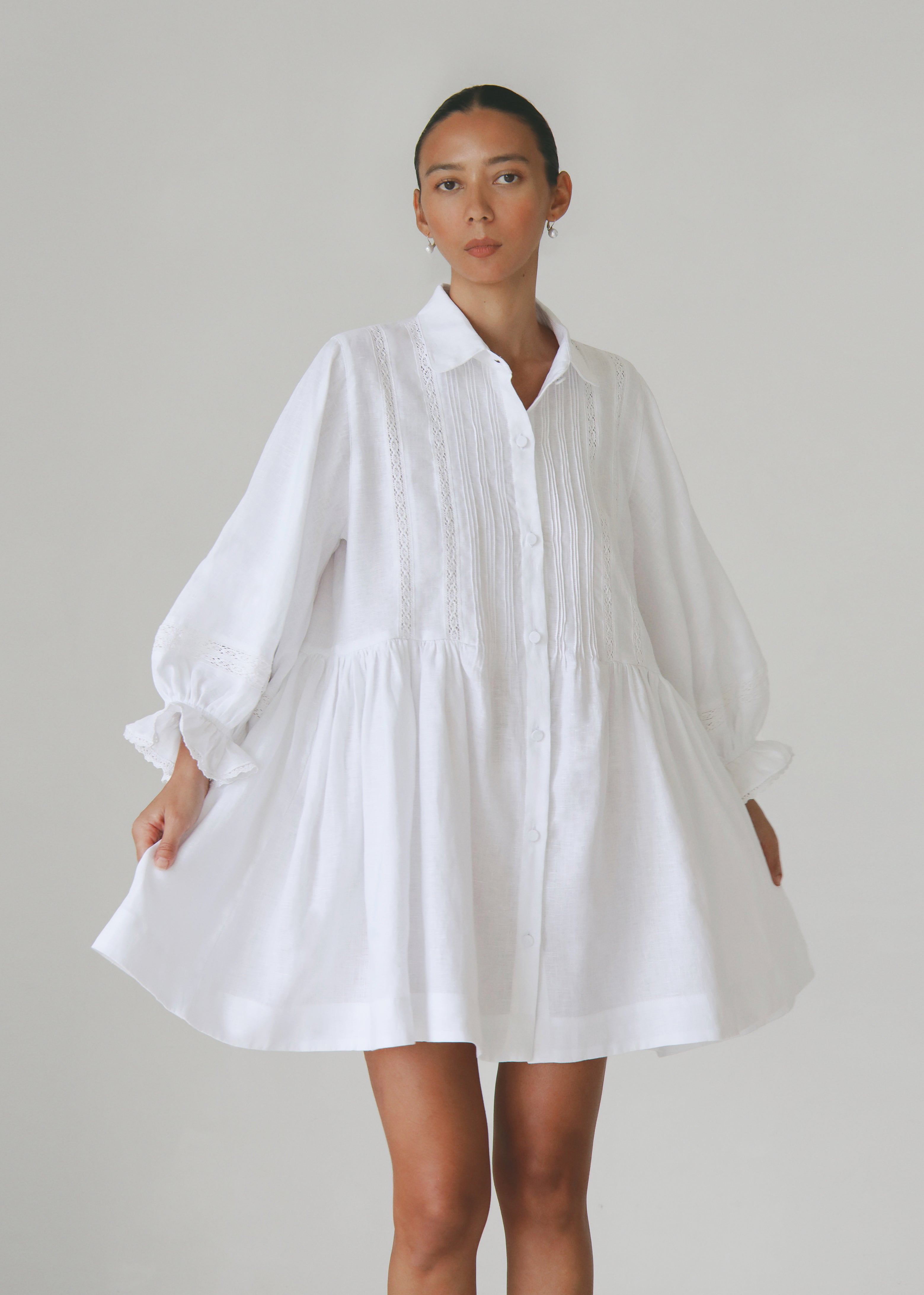 Althea Pintuck Dress