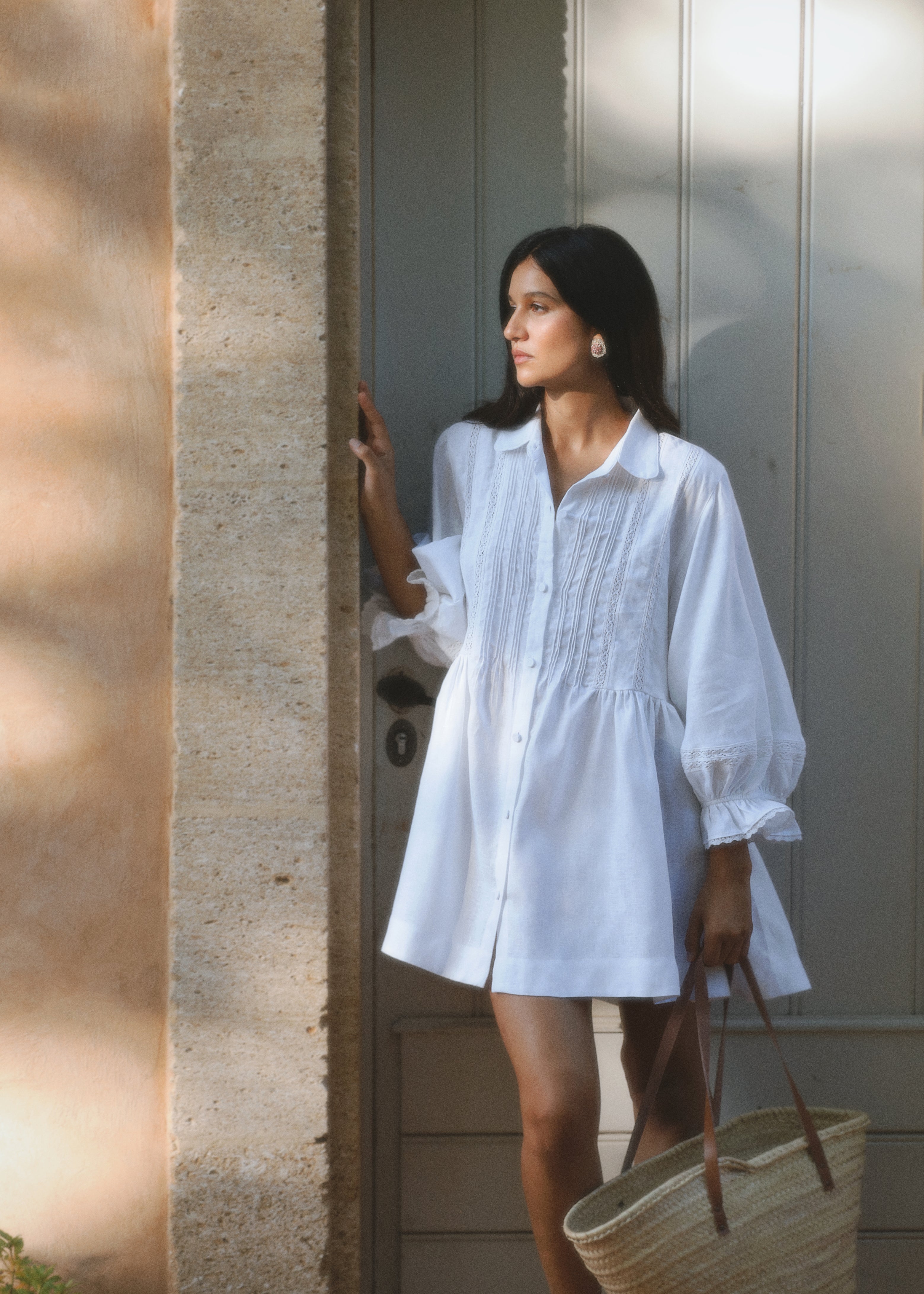 Althea Pintuck Dress