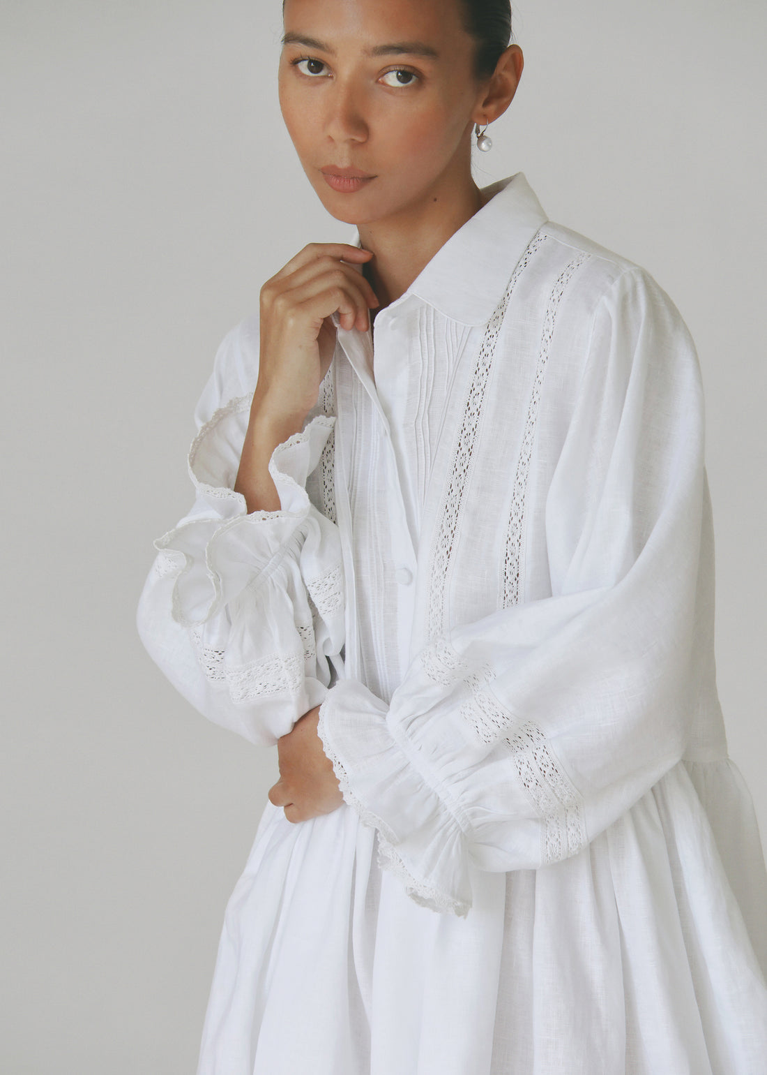 Althea Pintuck Maxi Dress