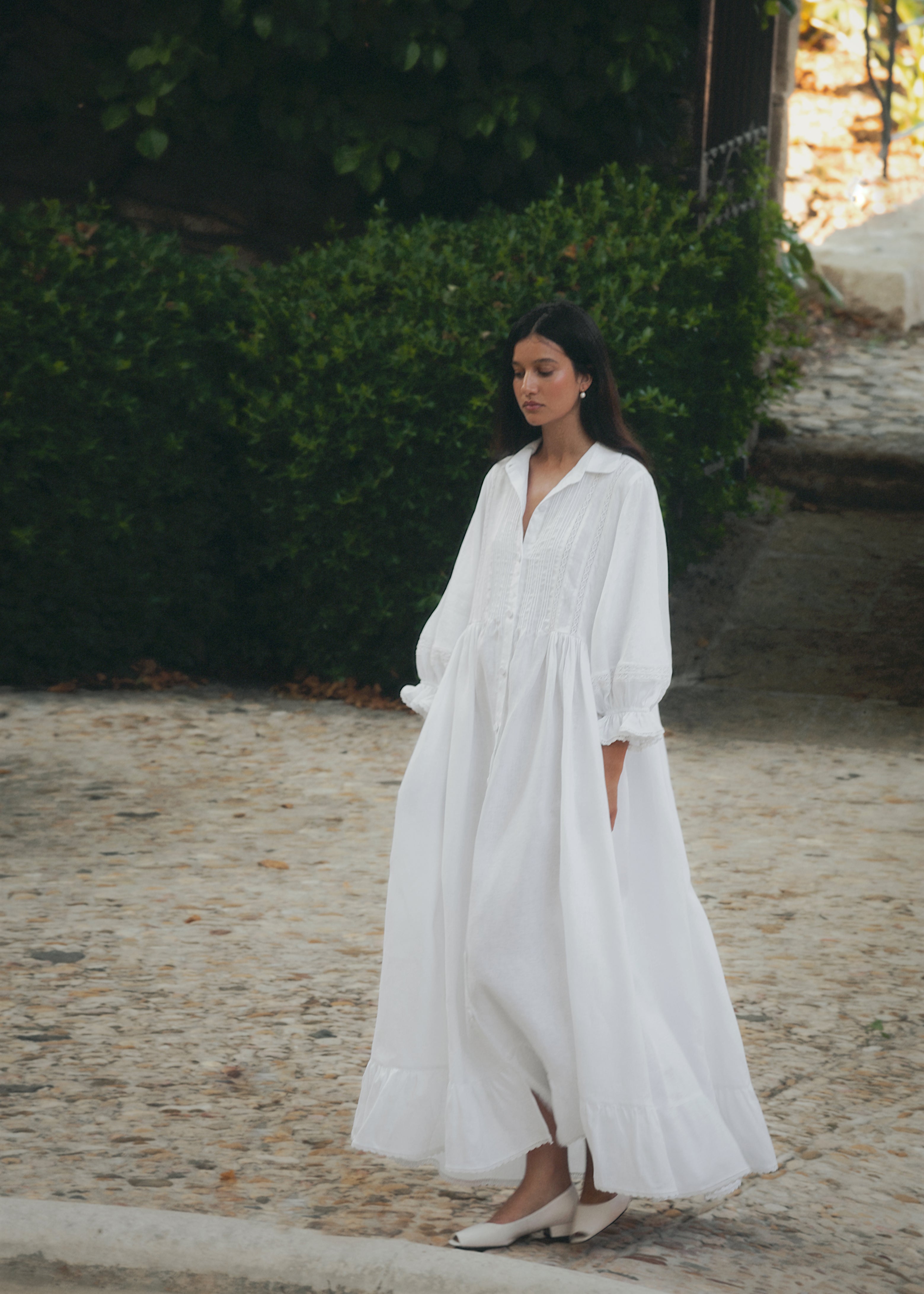 althea maxi dress MORTON MAC Althea Pintuck Maxi Dress – Morton Mac