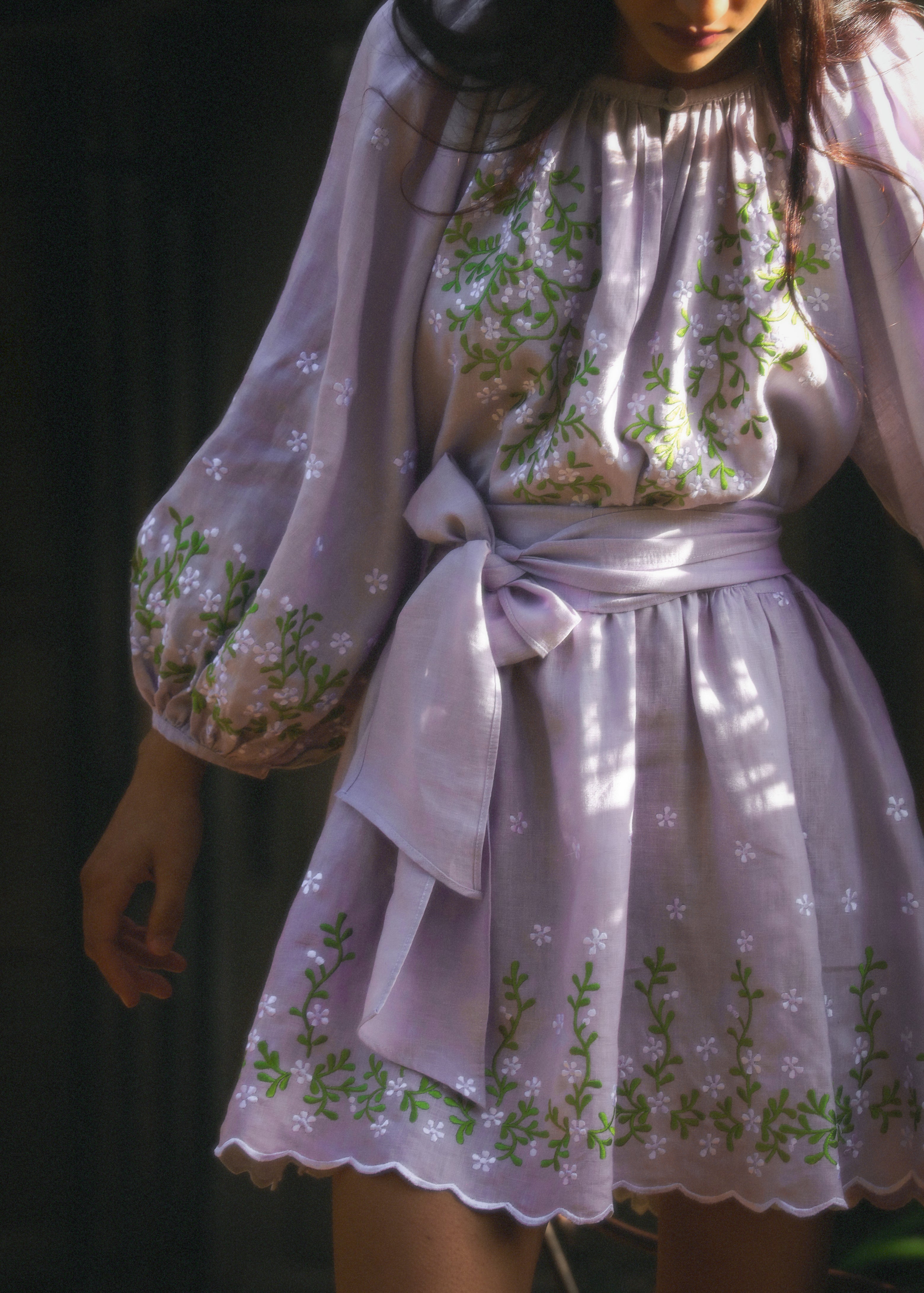 Aurelie Embroidered Dress