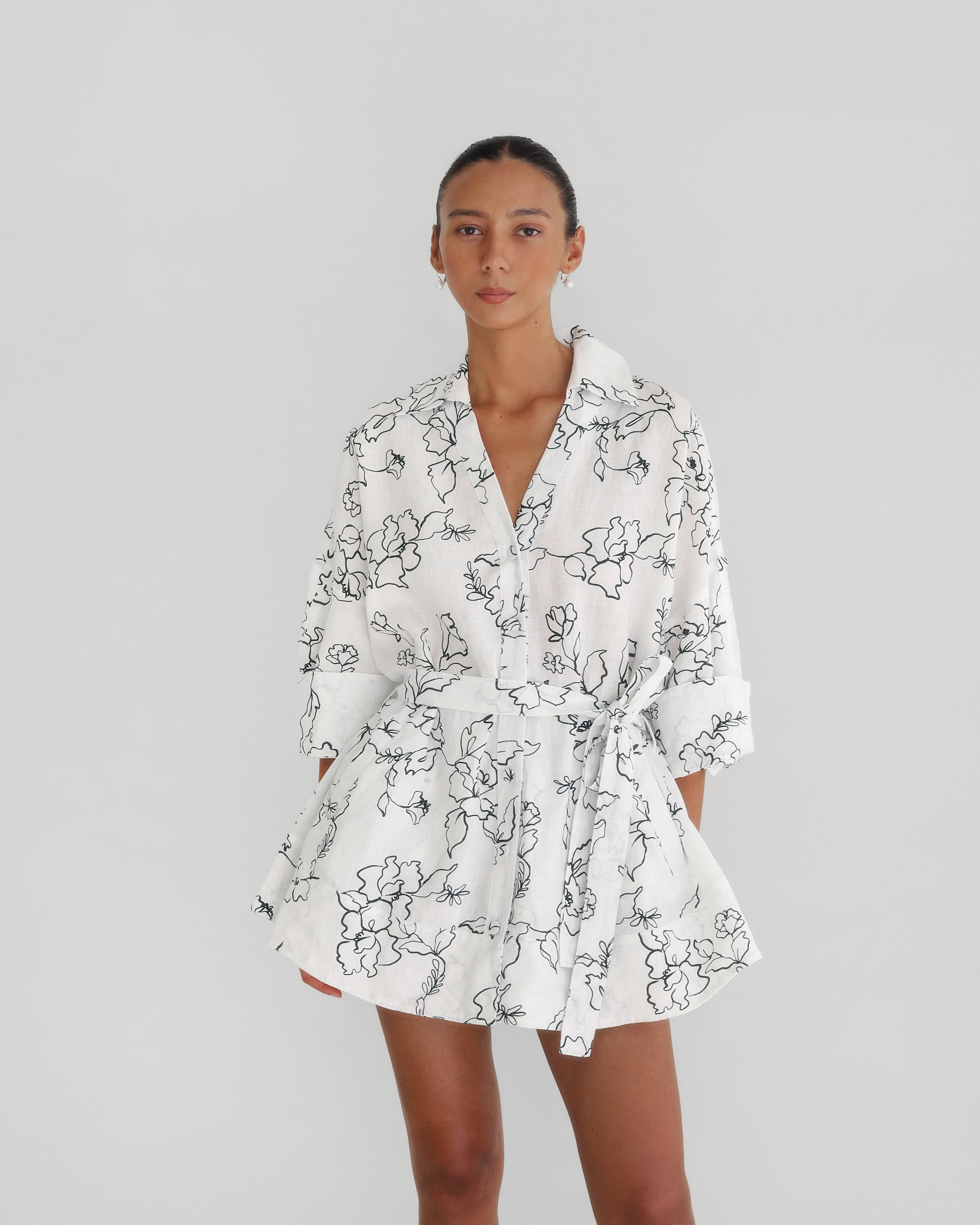 Lora Linen Tunic