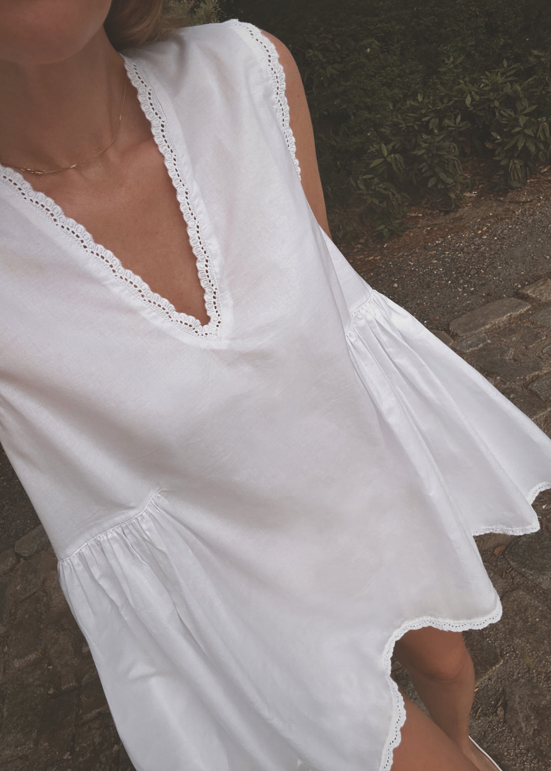 Elda Cotton Lace Dress