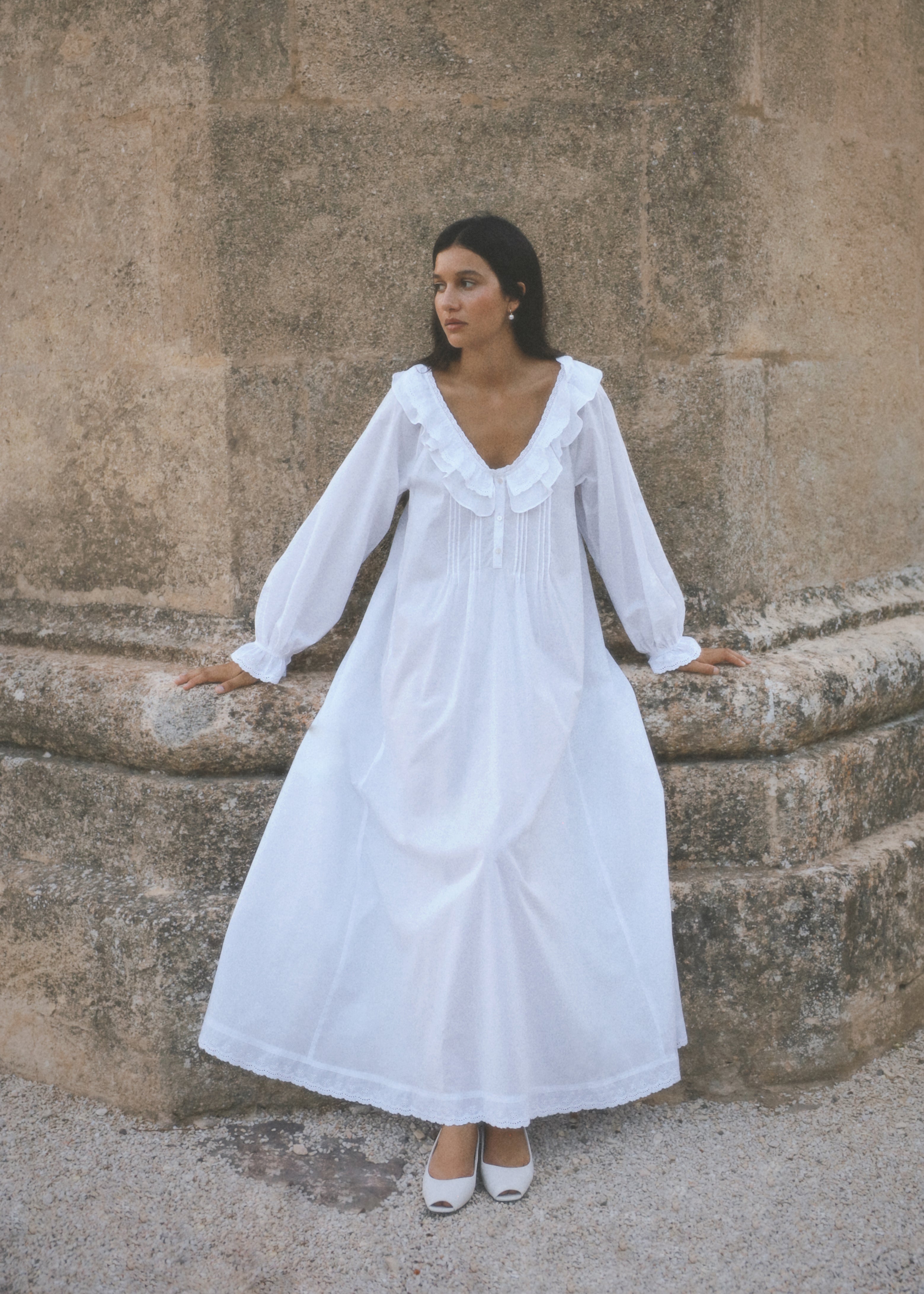 Giselle Cotton Lace Dress