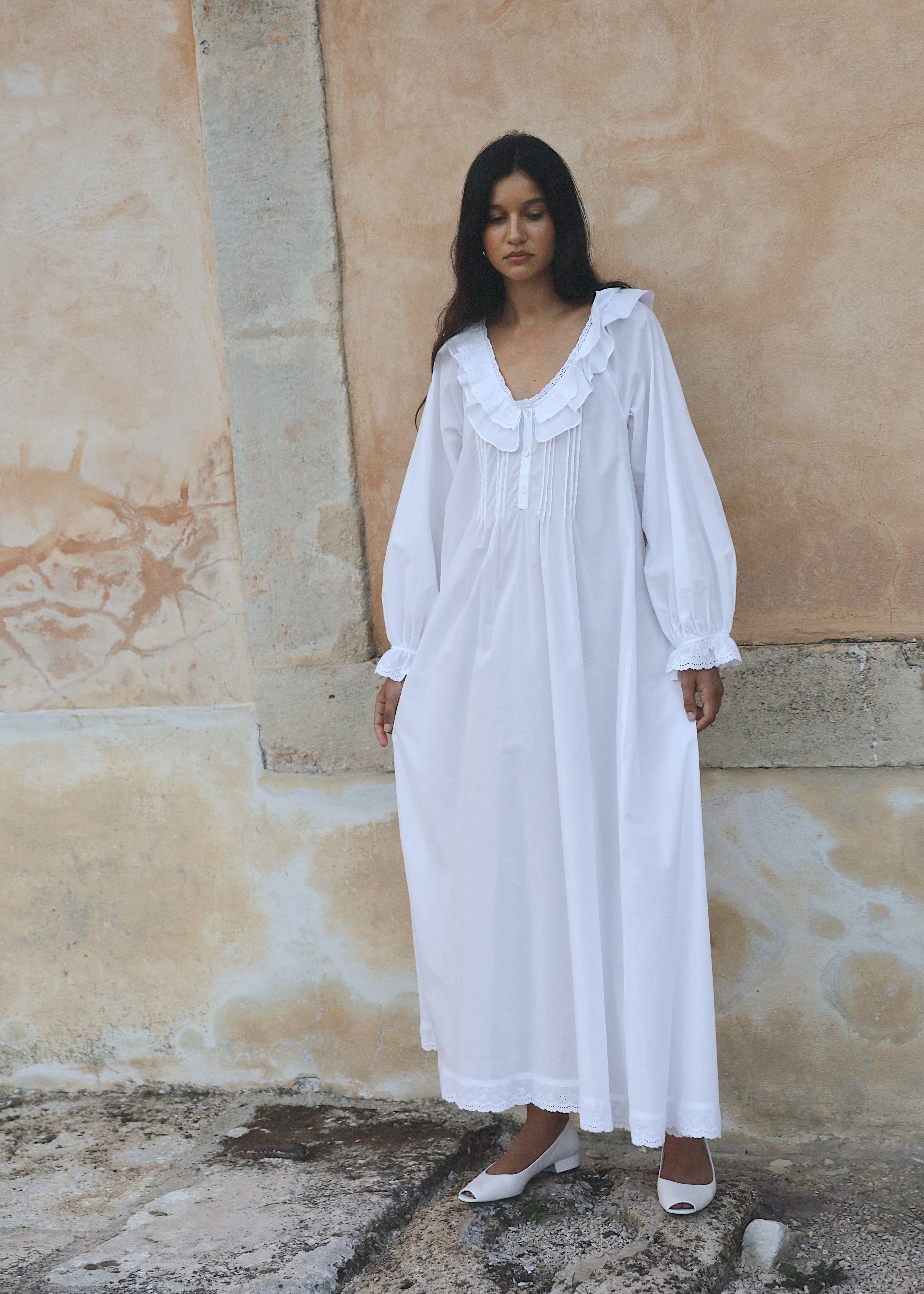 Giselle Cotton Lace Dress