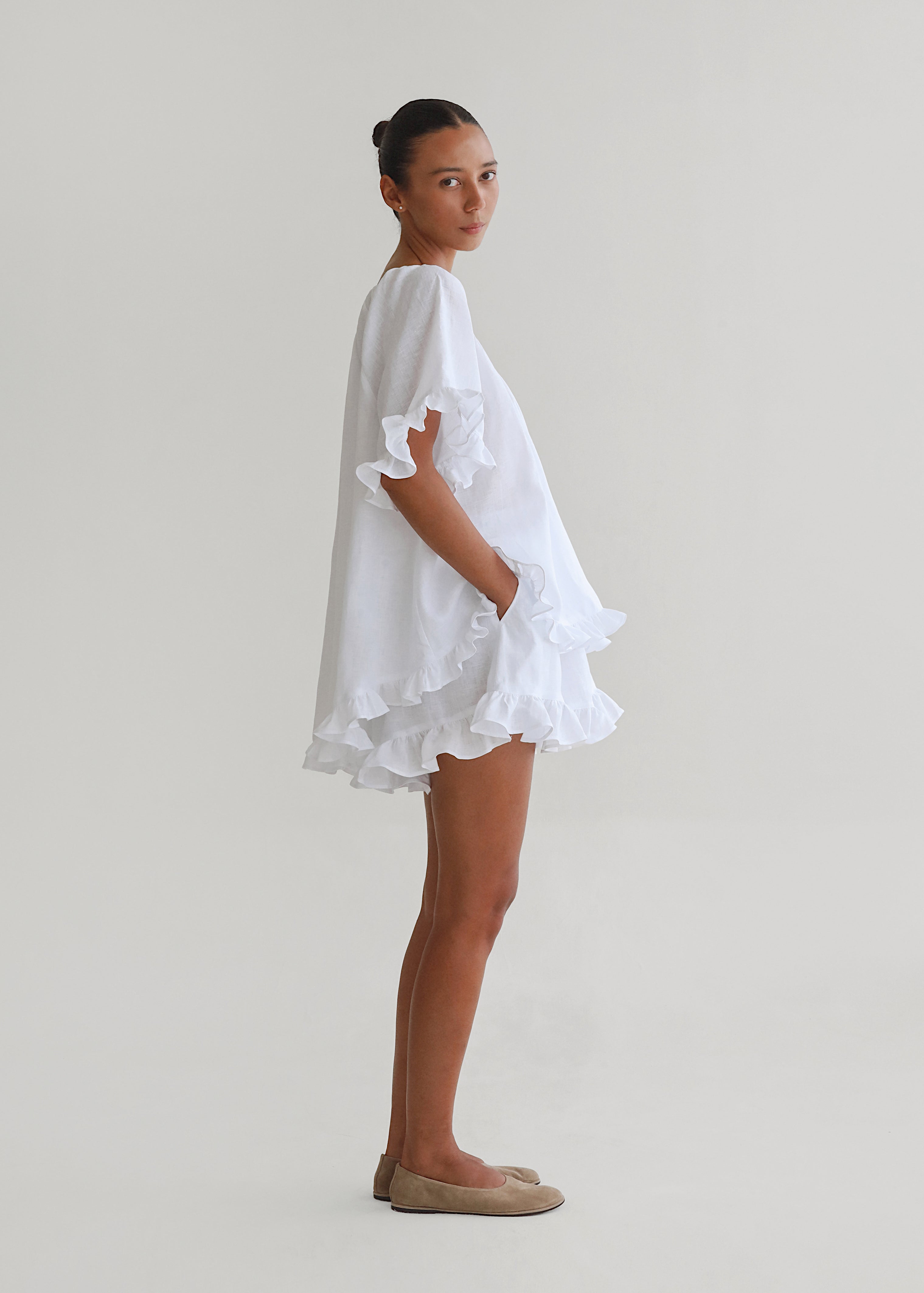 Greta Frill Blouse