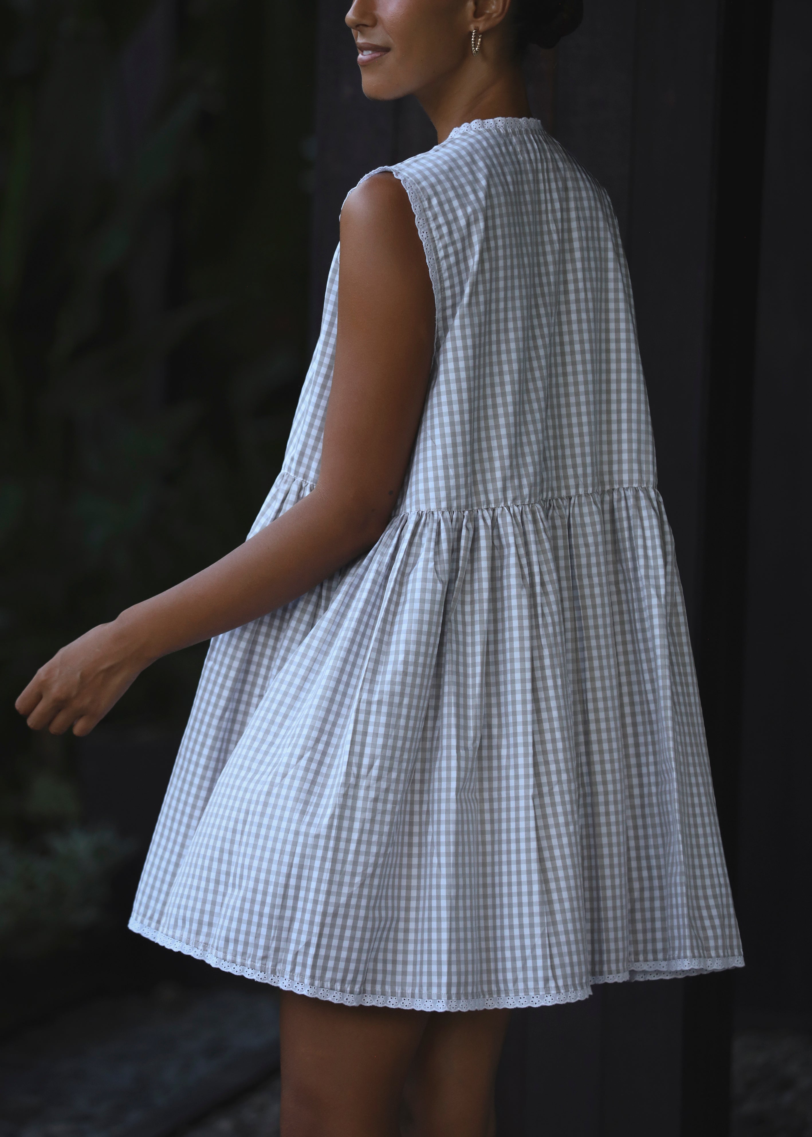 Sample - Elda Cotton Lace Dress