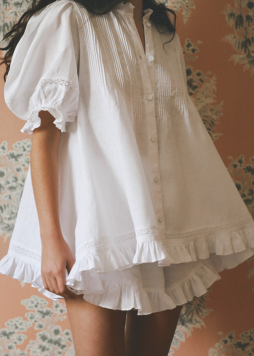 Sanna Pintuck Blouse