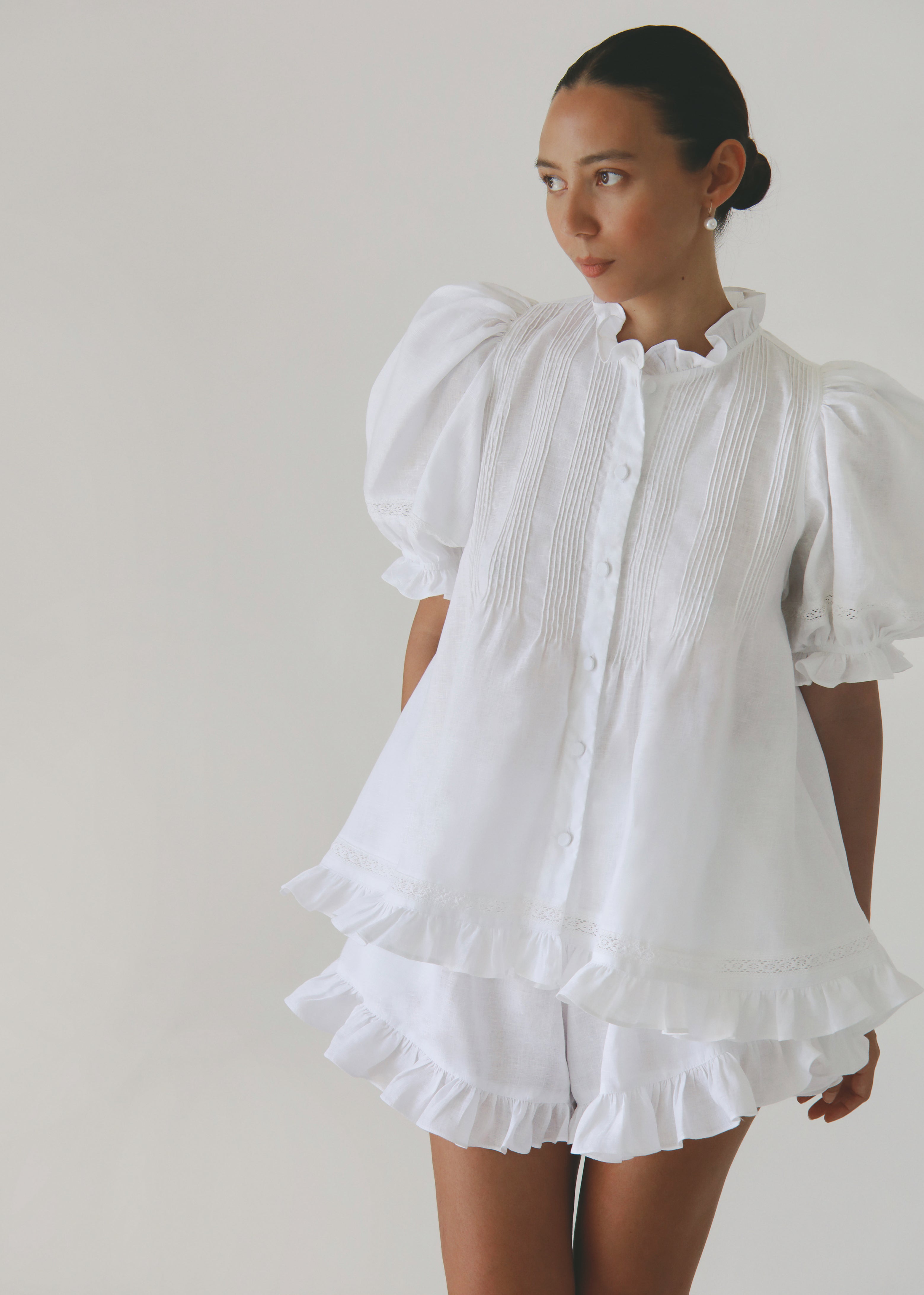 Sanna Pintuck Blouse