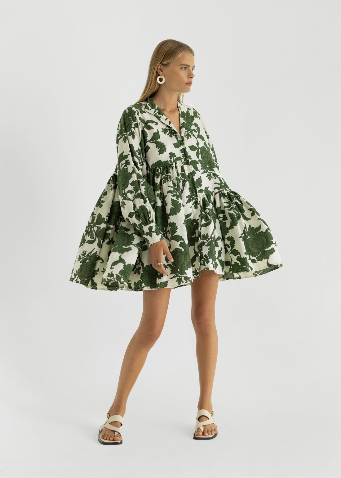 Sample - Lena Oversized Shirt Dress