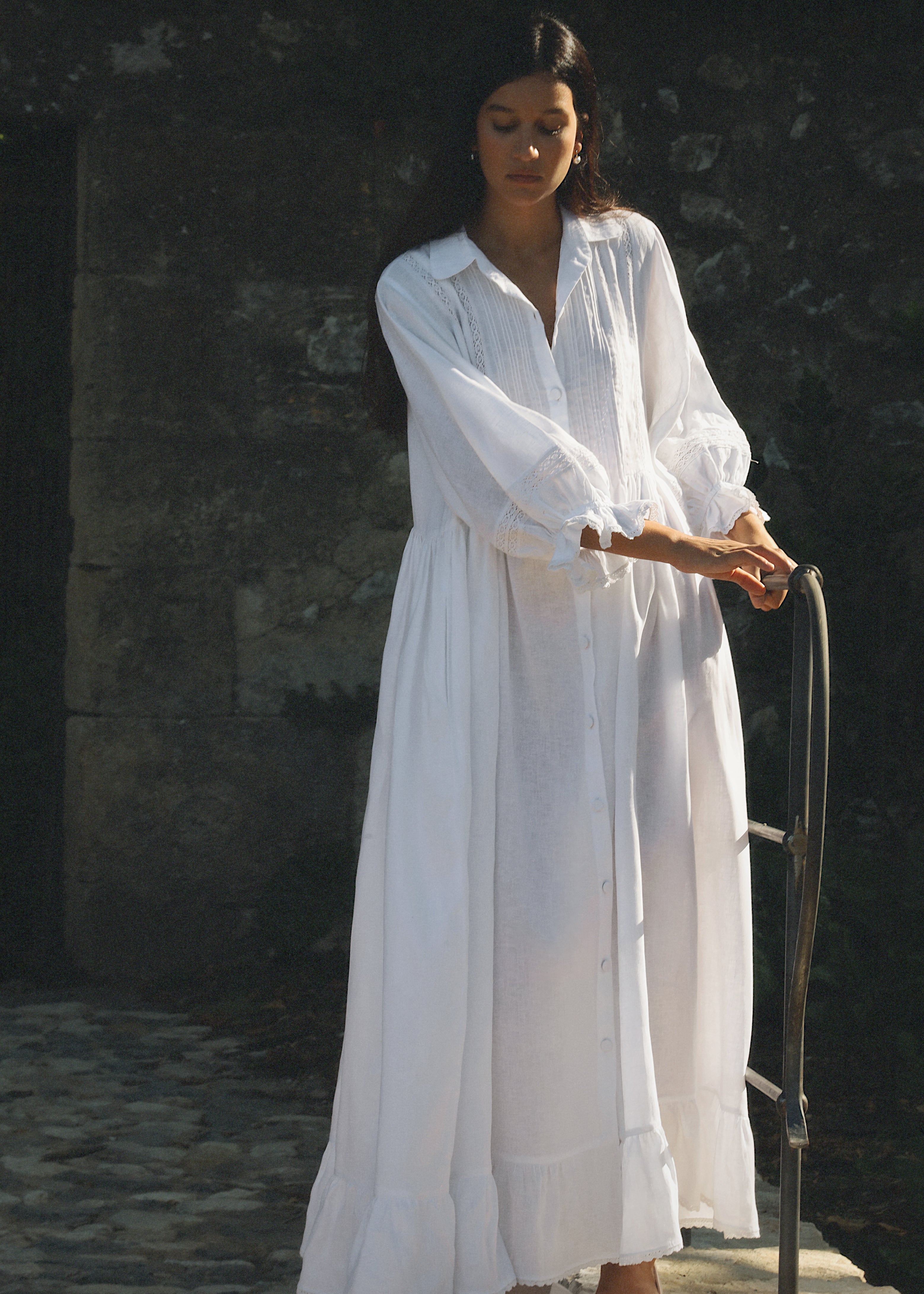Althea Pintuck Maxi Dress