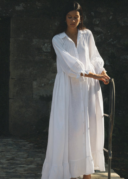 Althea Pintuck Maxi Dress