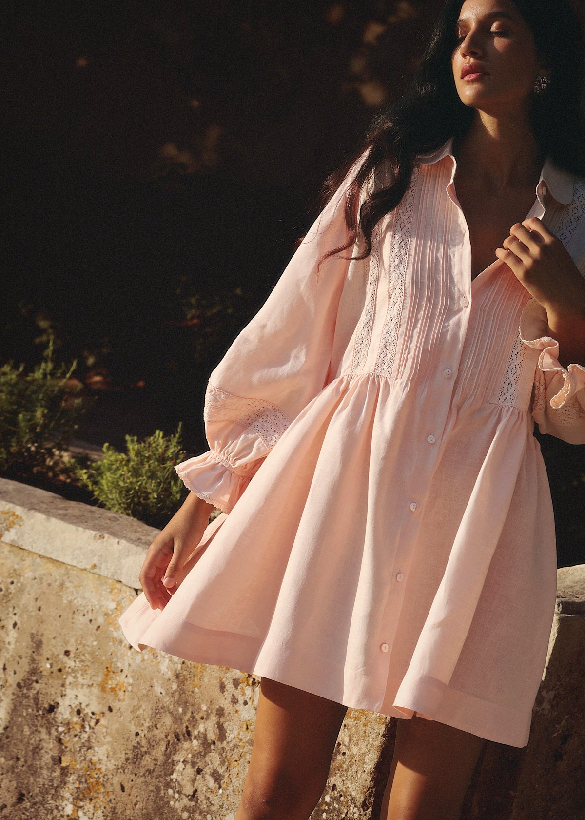 Althea Pintuck Dress