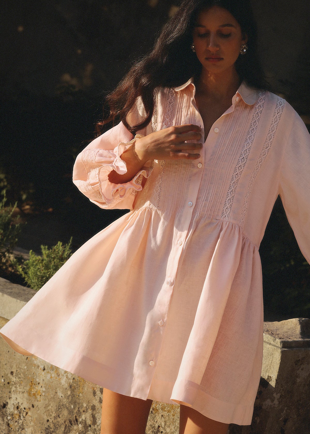 Althea Pintuck Dress