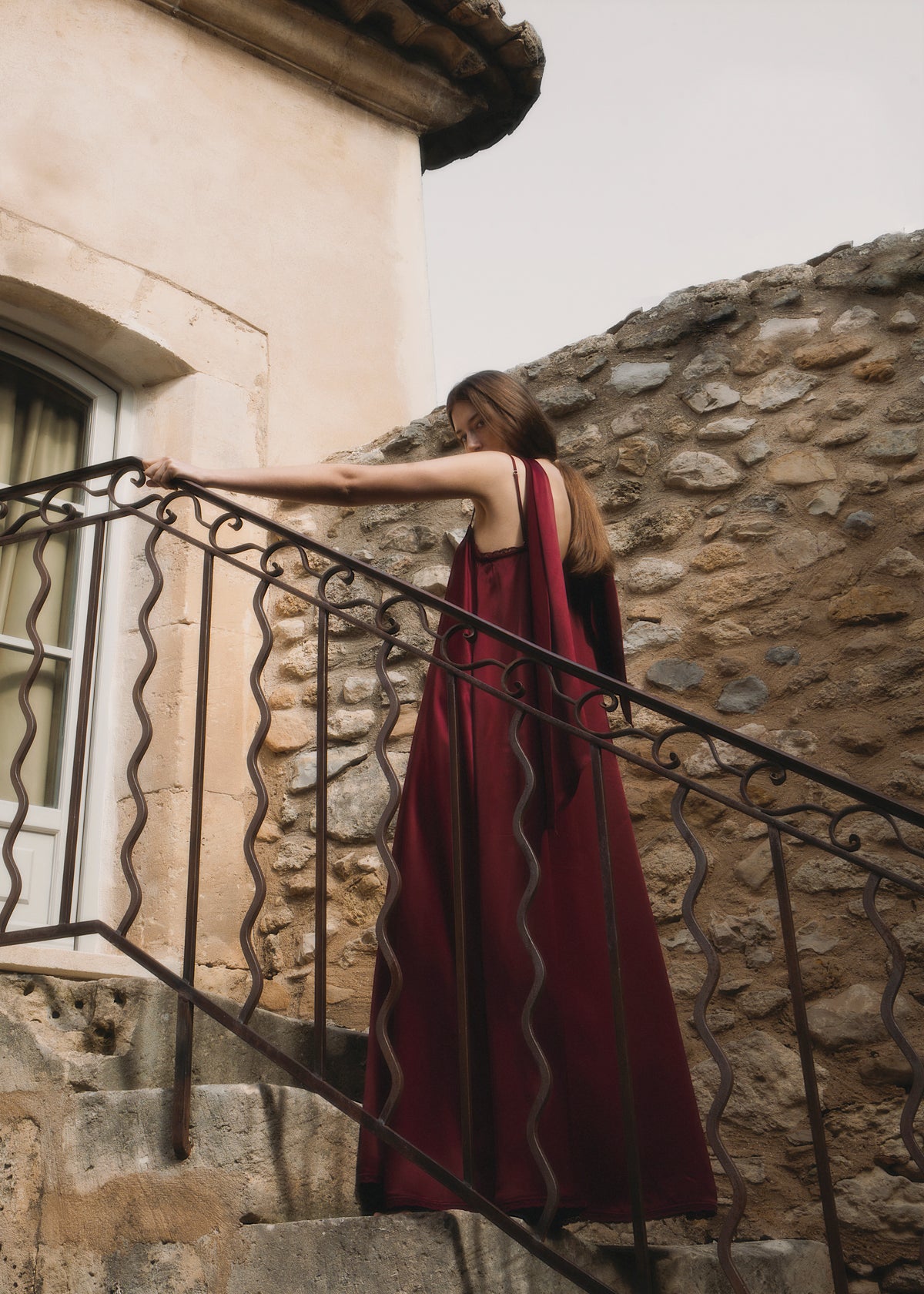 Aurelia Lace Trim Dress
