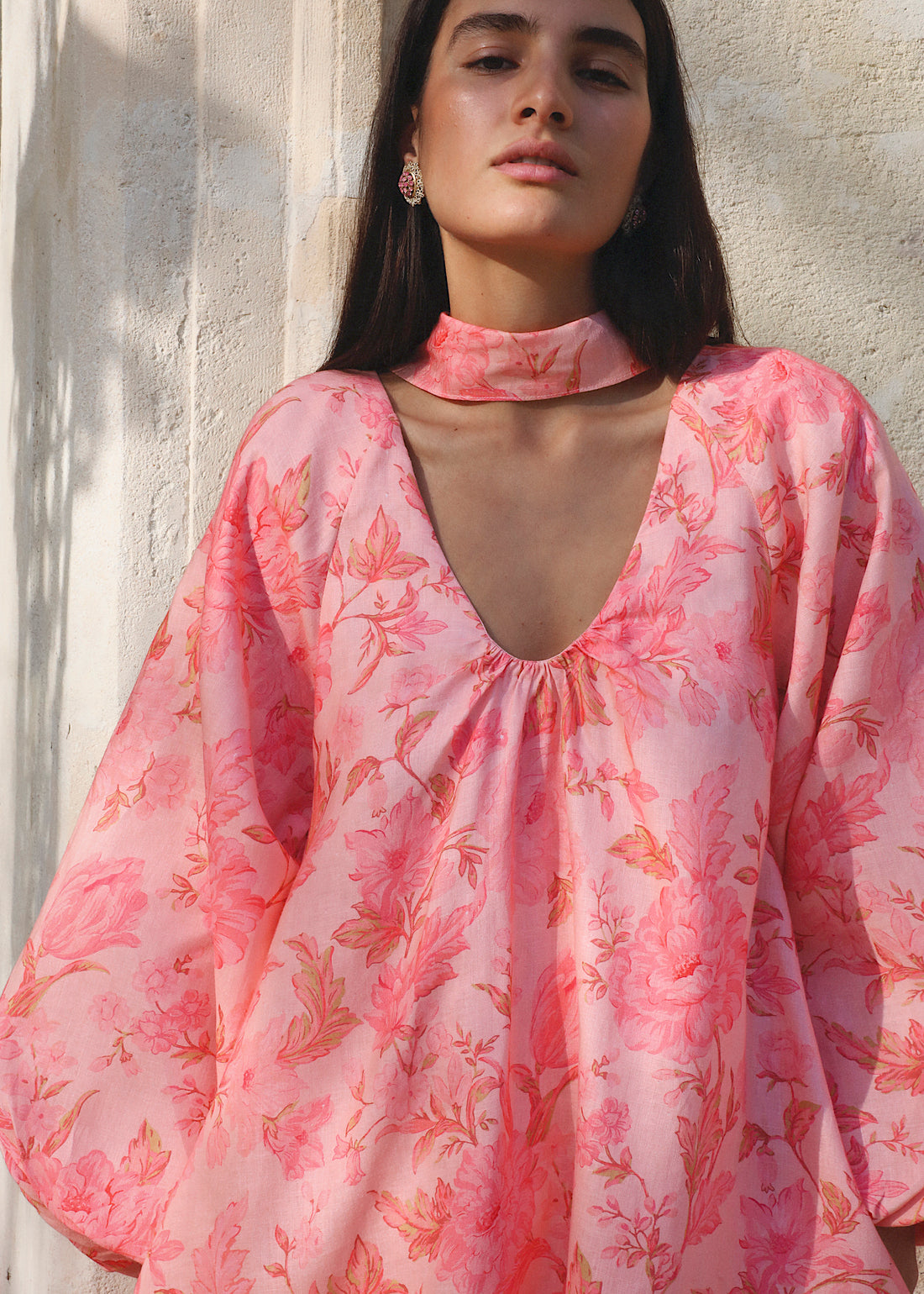 Pétale Rose Neck Scarf