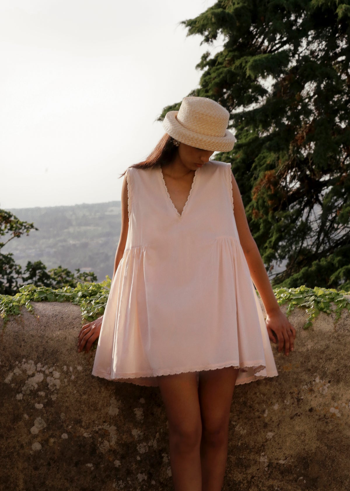Elda Cotton Lace Dress