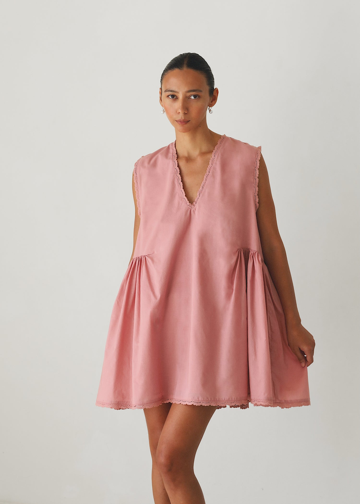Sample - Elda Cotton Lace Dress