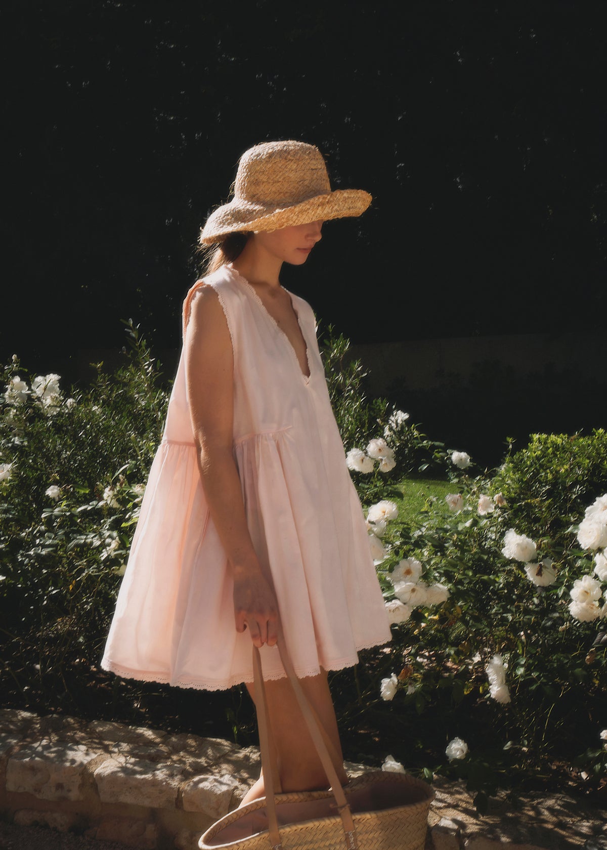 Elda Cotton Lace Dress