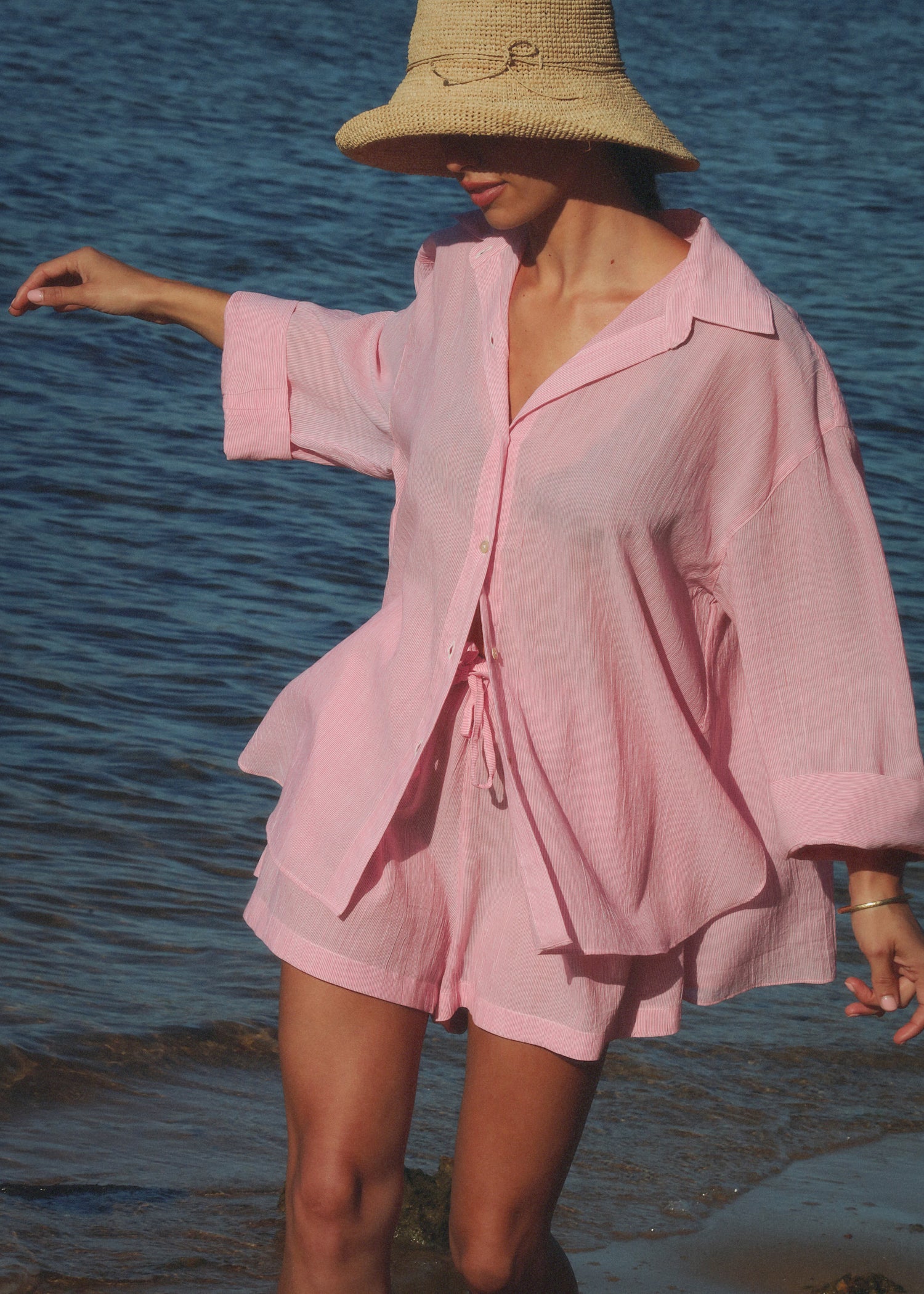 Hallie Striped Short