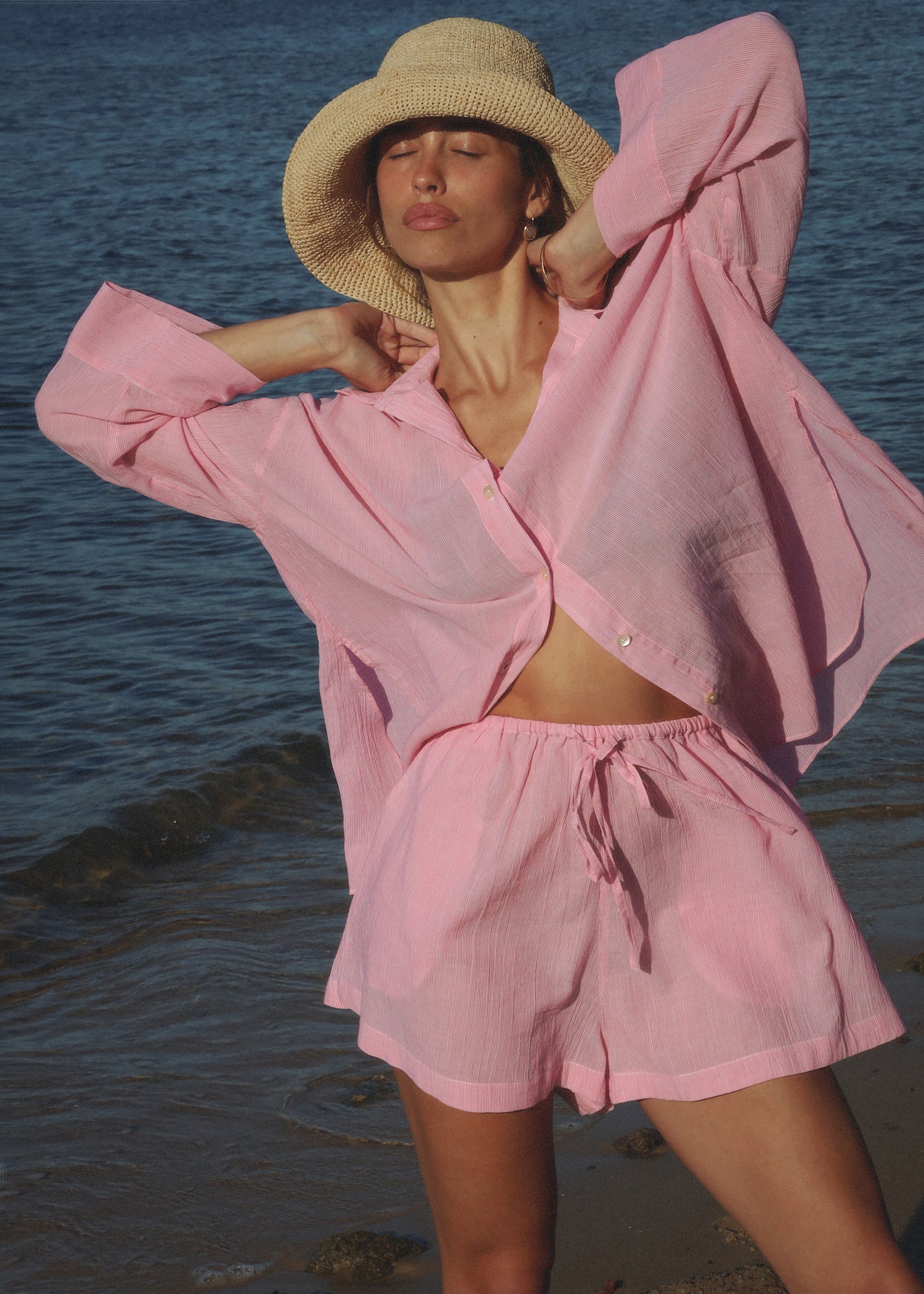 Hallie Striped Short