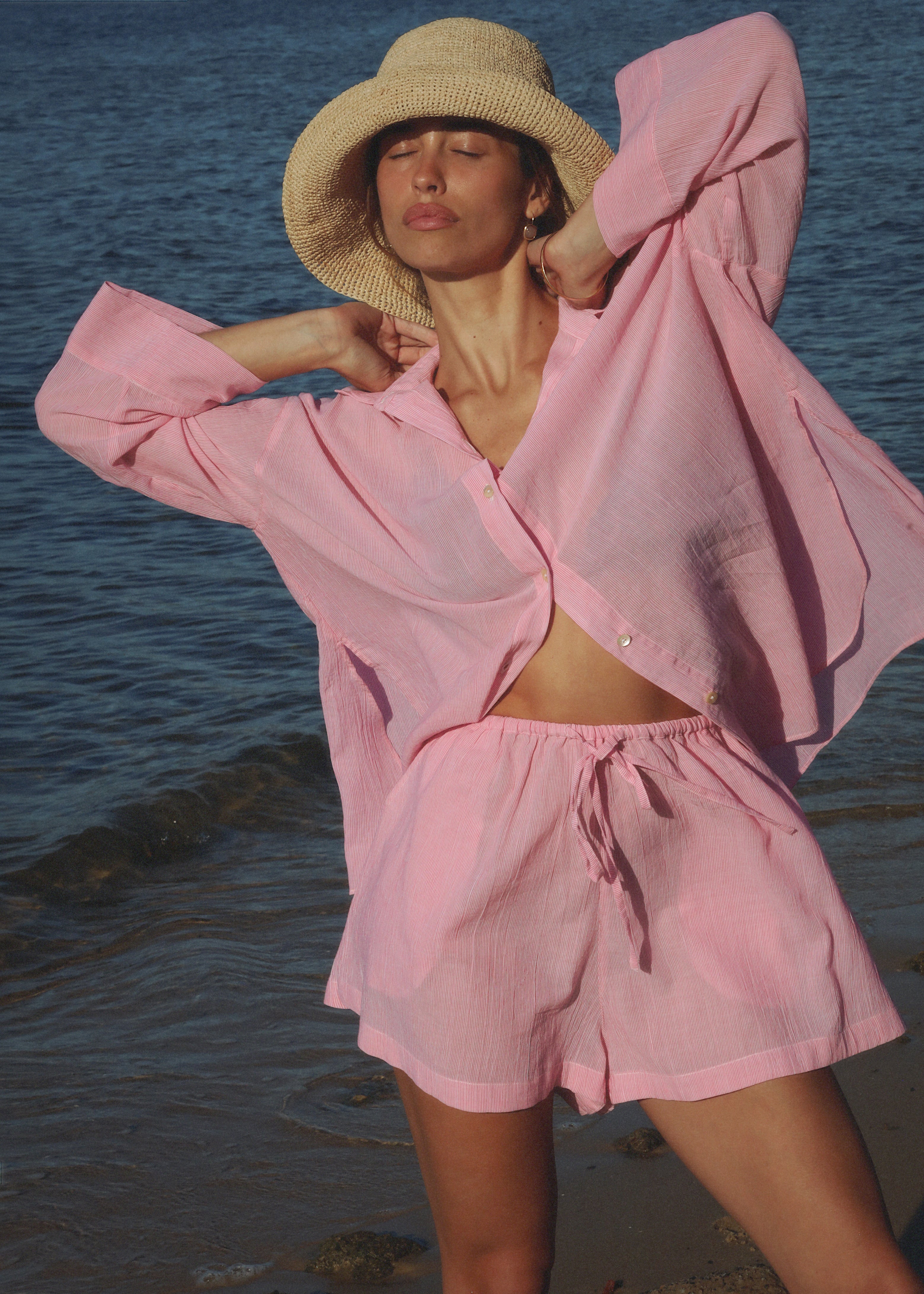 Hallie Striped Short