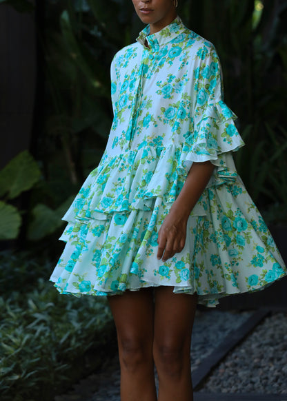 Sample - Margrit Floral dress