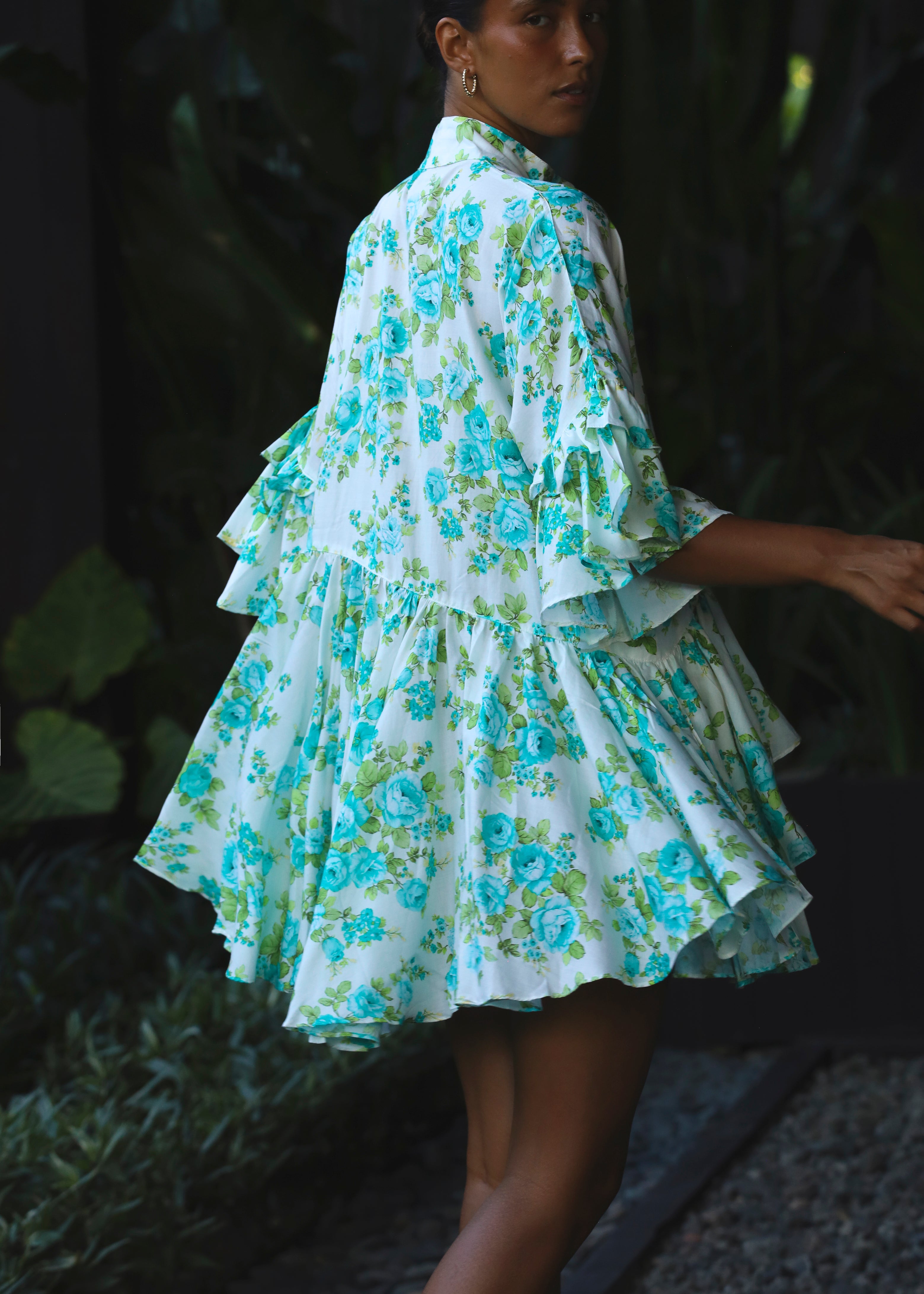Sample - Margrit Floral dress