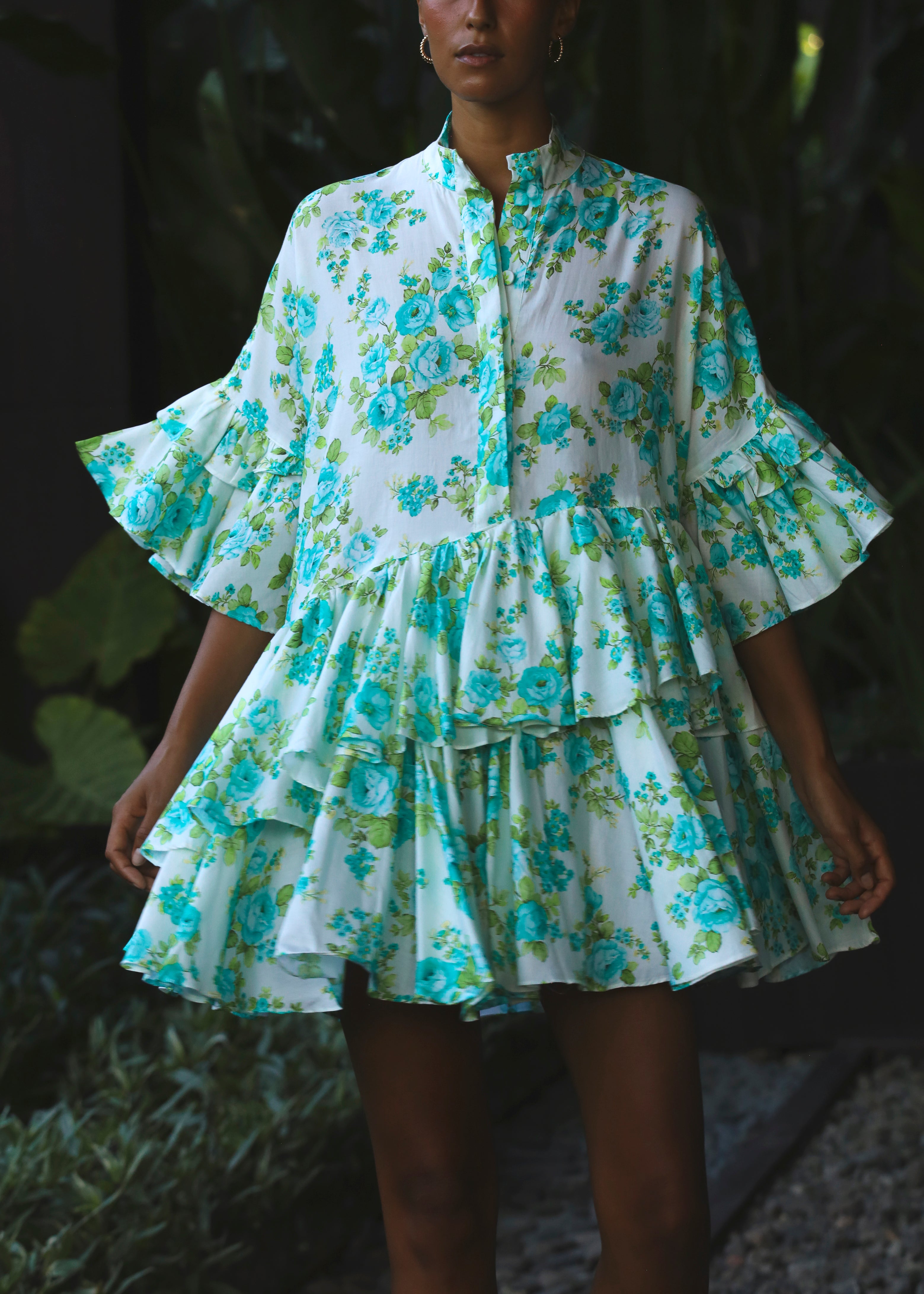 Sample - Margrit Floral dress