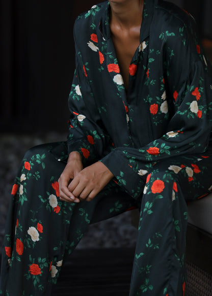 Sample - Viscose Silk Shirt Pant Set