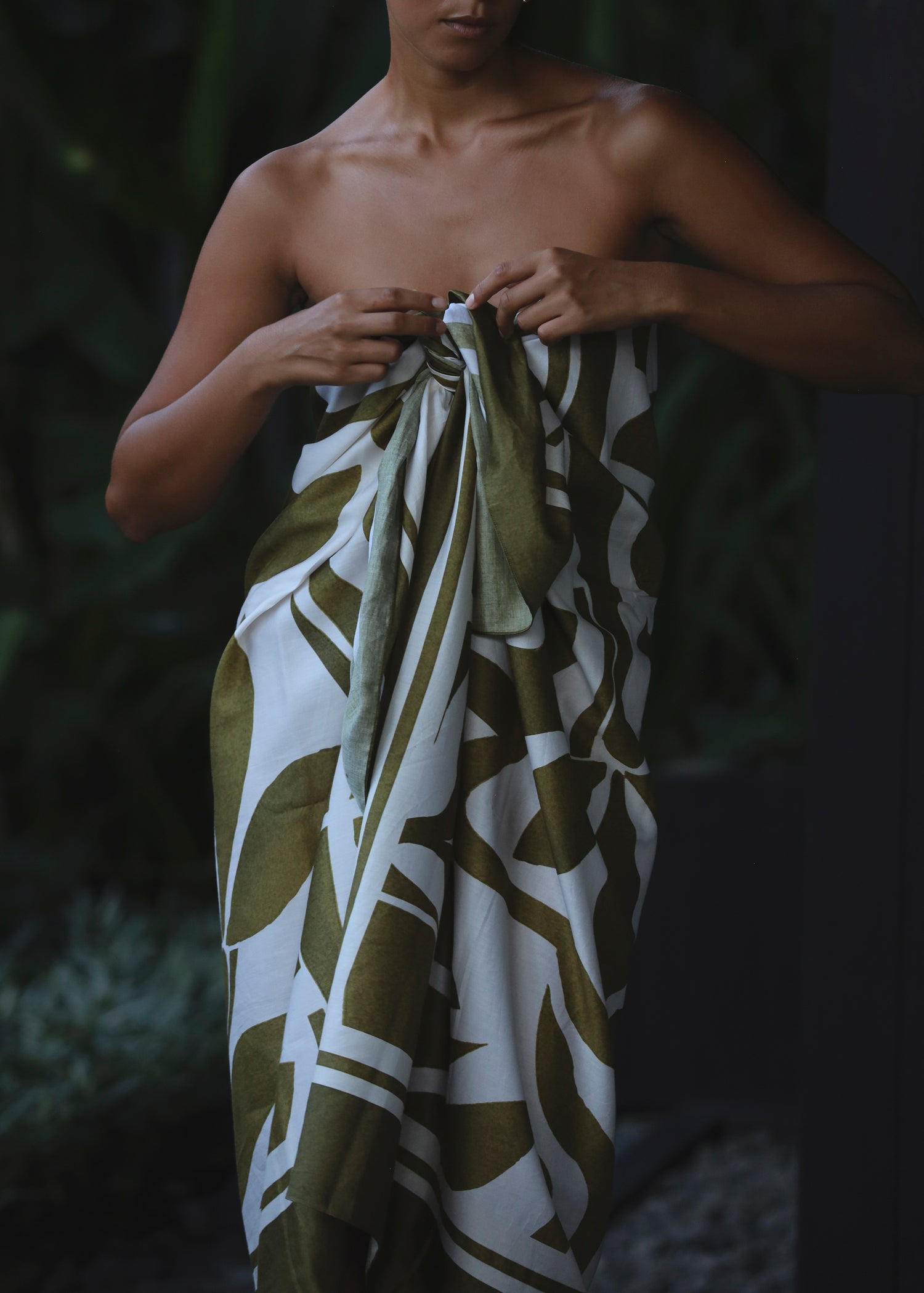 Sample - Geometric Cotton Pareo