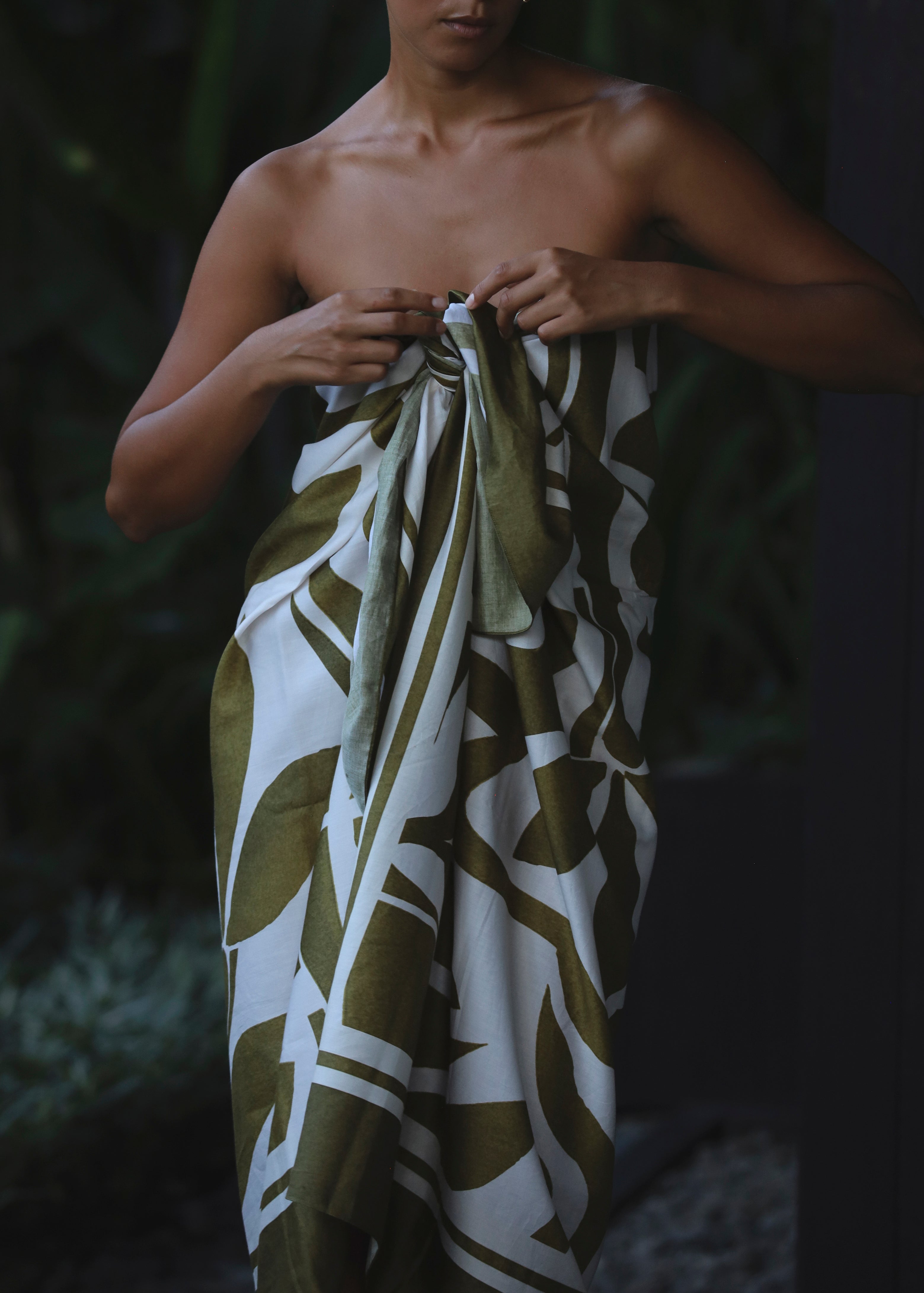 Sample - Geometric Cotton Pareo