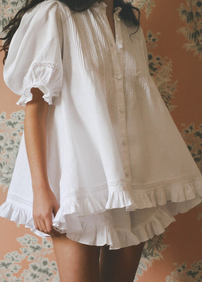 Sanna Pintuck Blouse