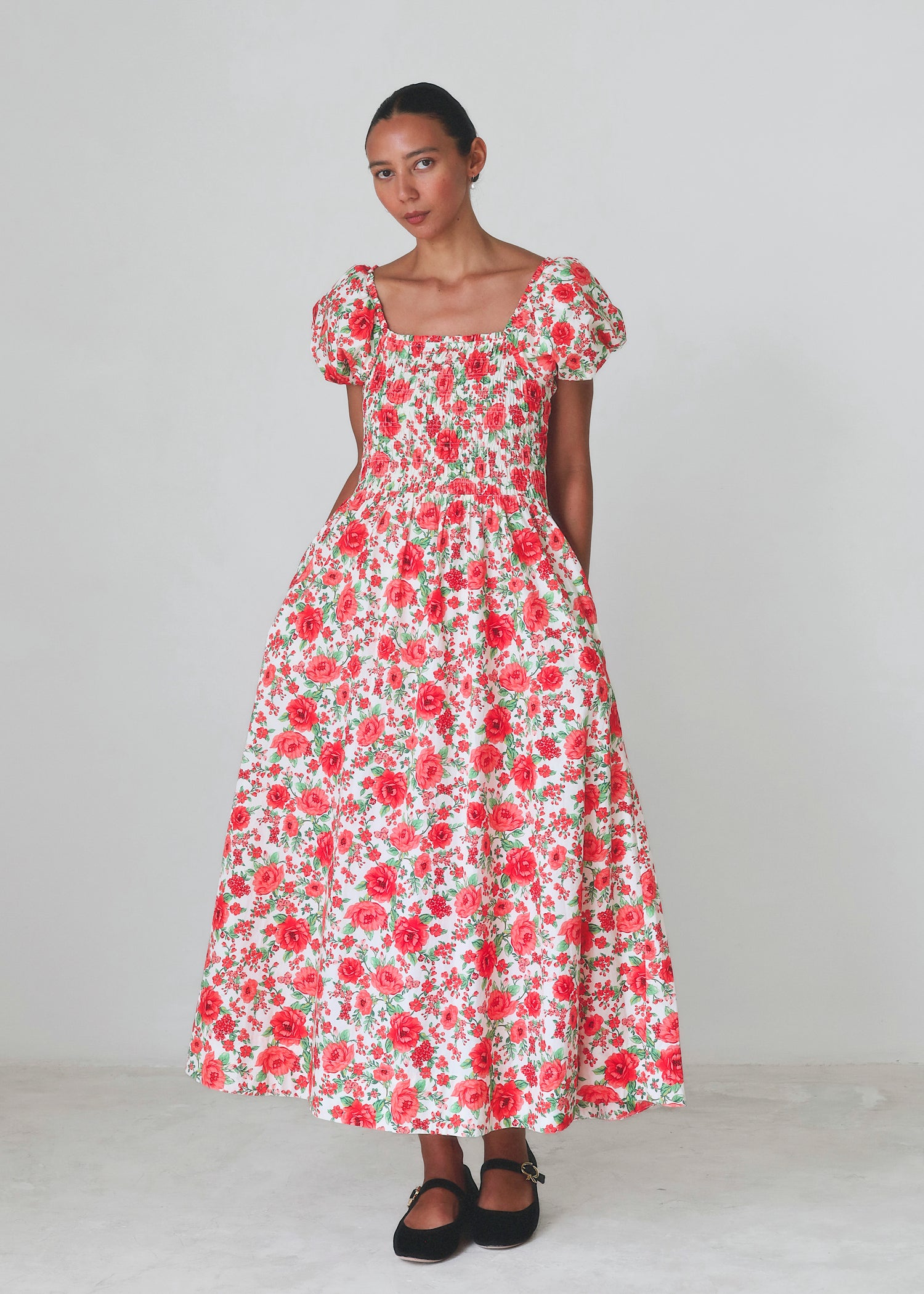 Sample - Iris Shirred Dress