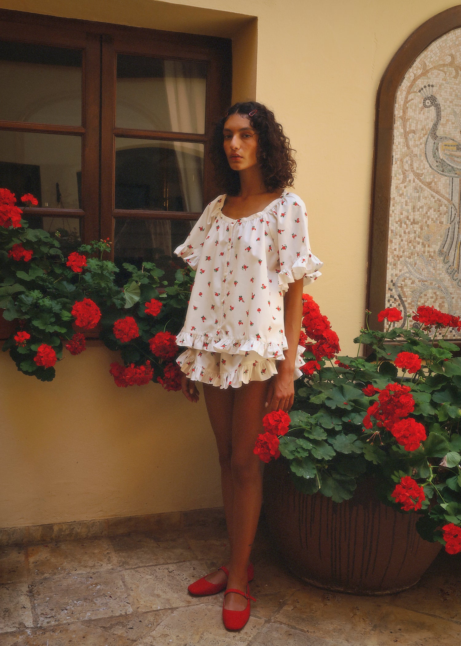 Annika Frill Blouse