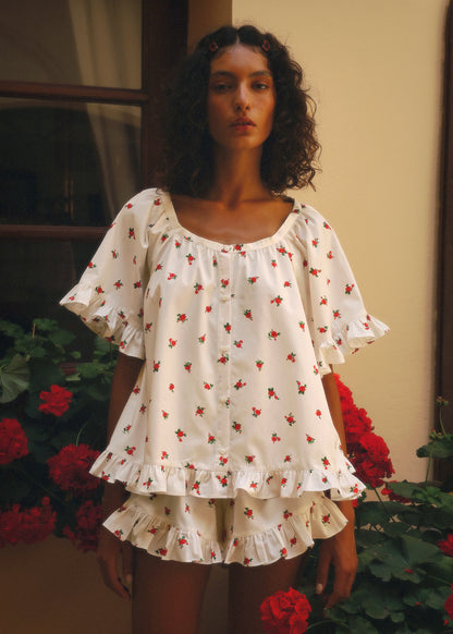 Annika Frill Blouse
