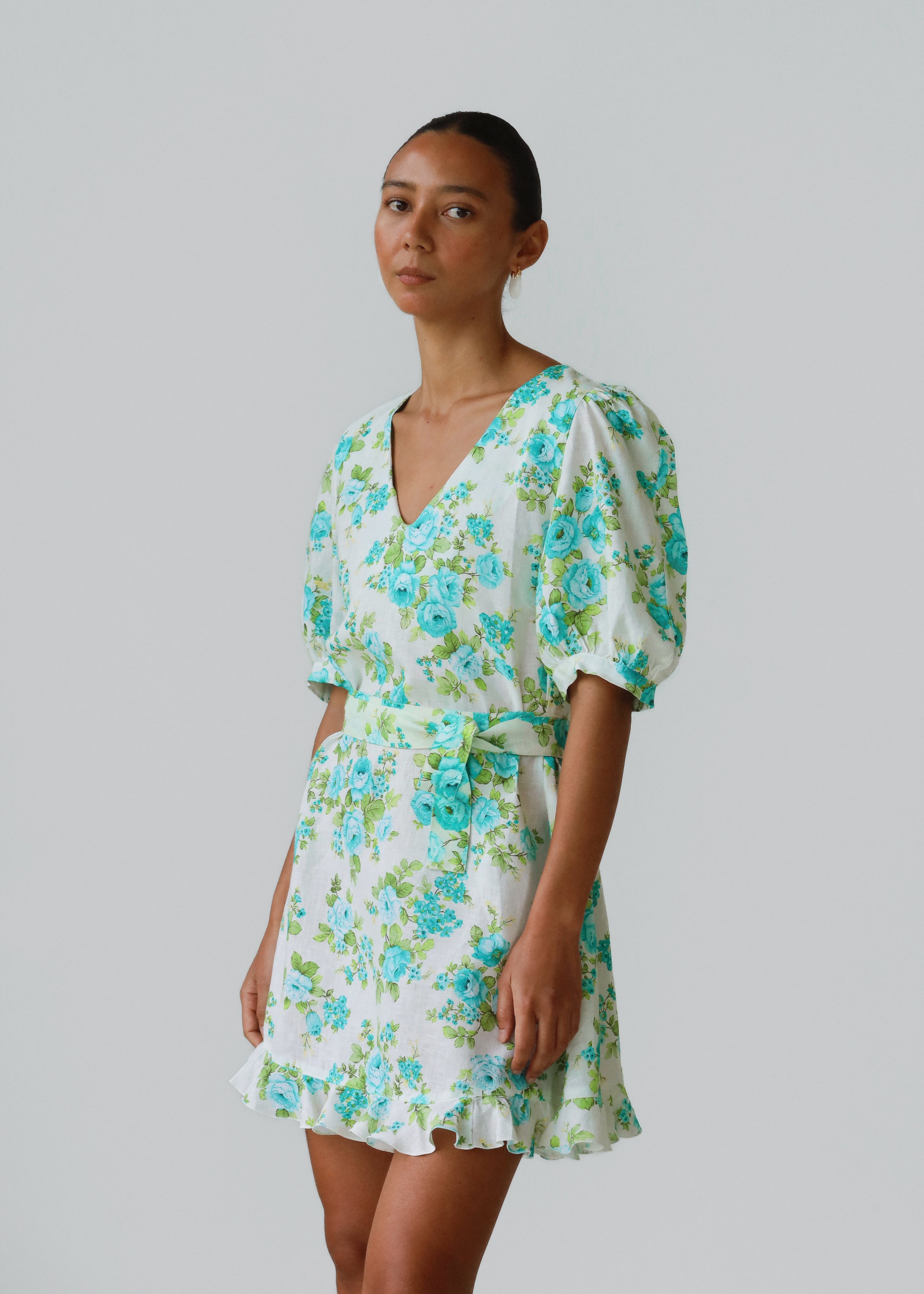 Sample - Mini Linen Dress