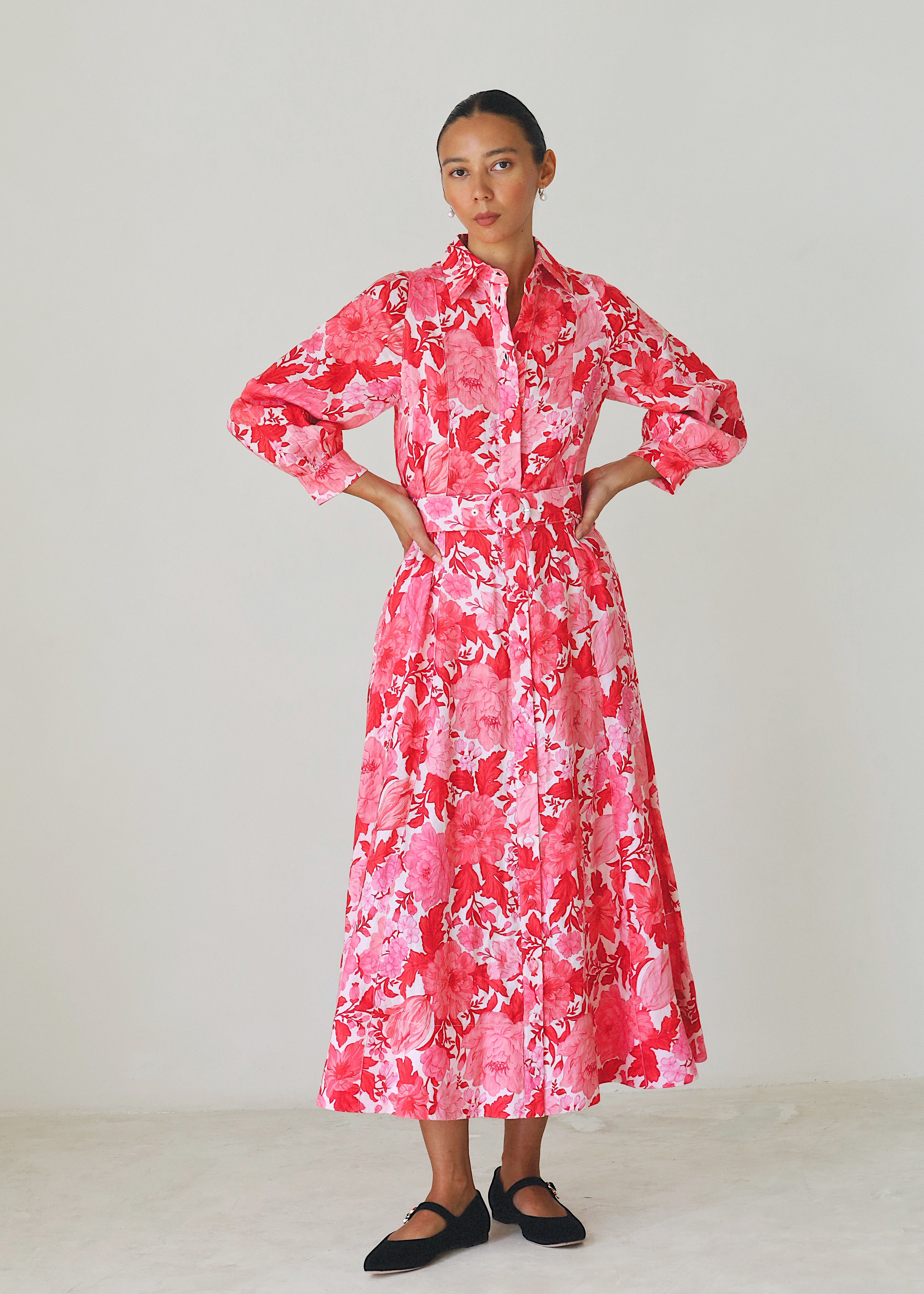 Sample - Midi Linen Dress