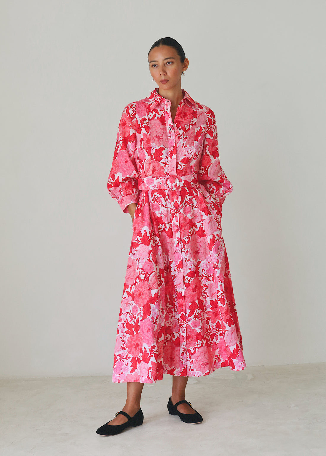 Sample - Midi Linen Dress