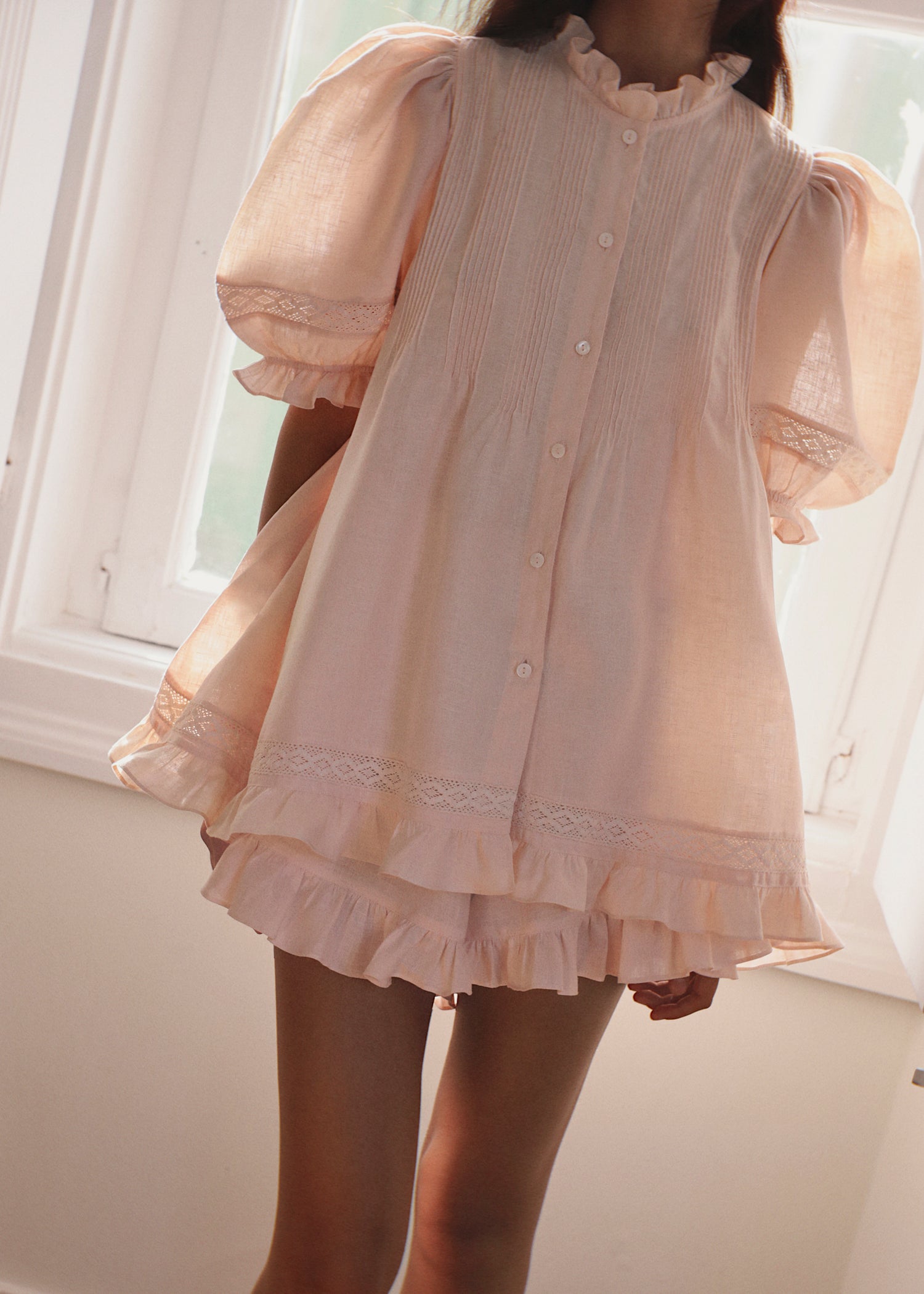 Sanna Pintuck Blouse