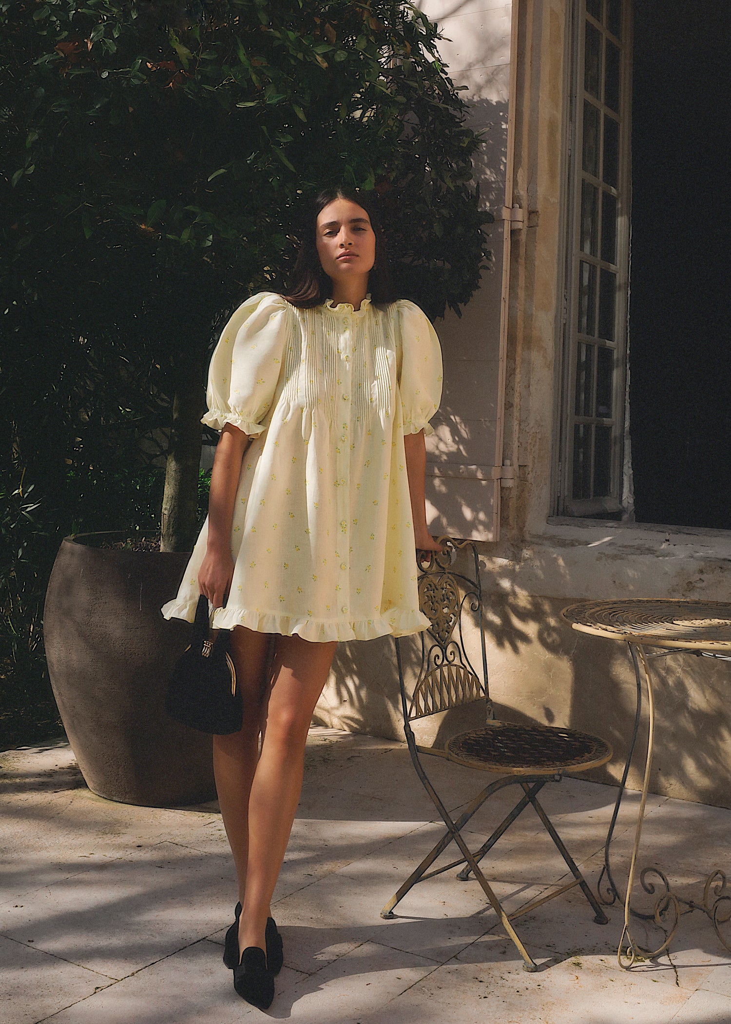 Sanna Pintuck Mini Dress