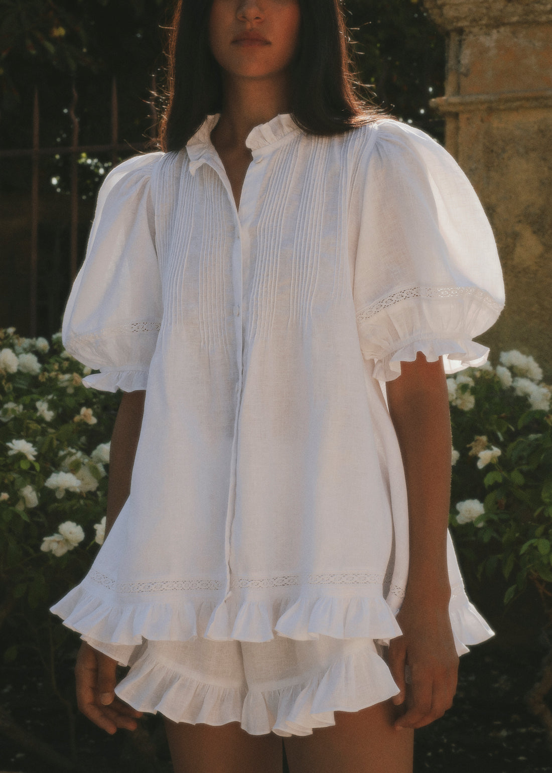 Sanna Pintuck Blouse