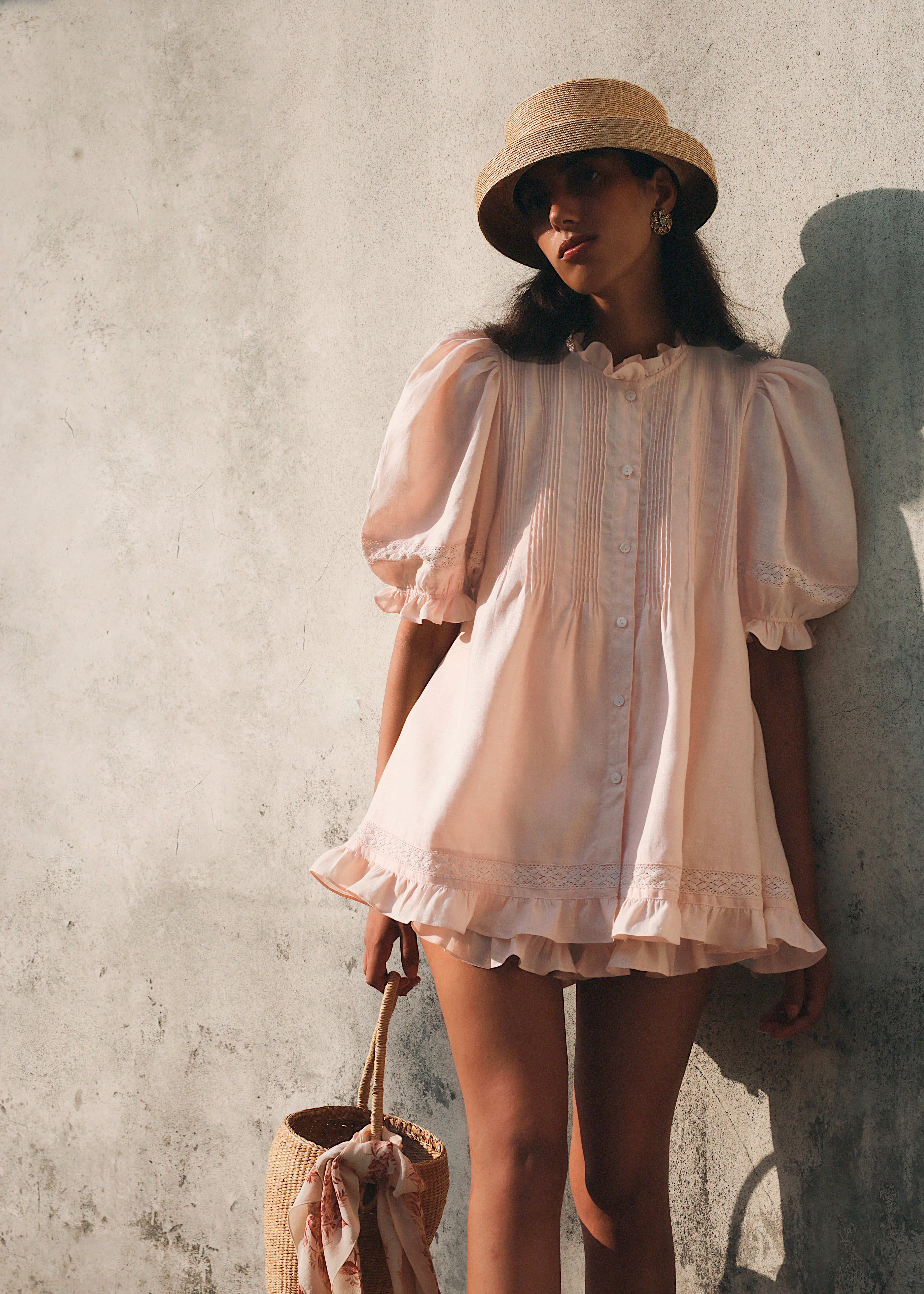Sanna Pintuck Blouse
