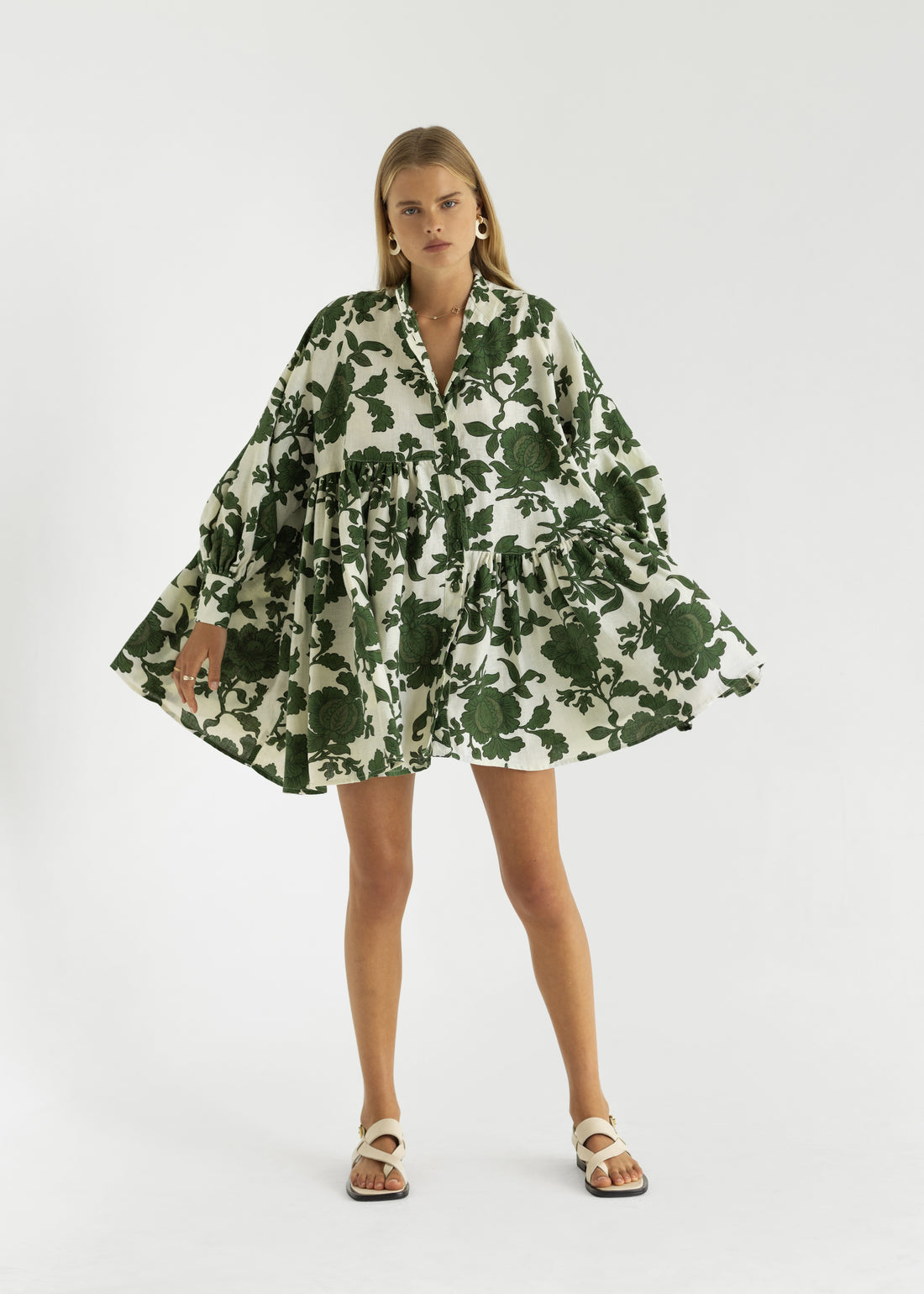 Sample - Lena Oversized Shirt Dress
