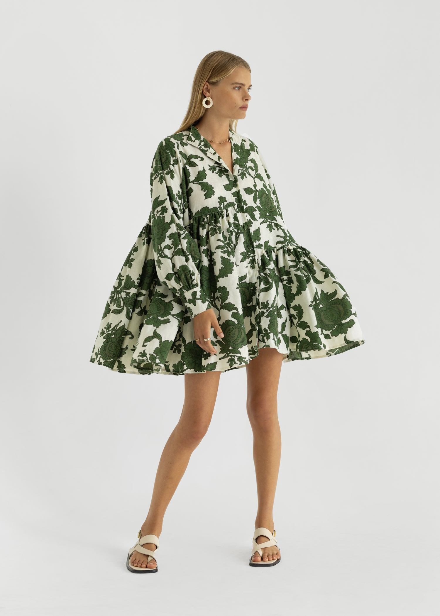 Sample - Lena Oversized Shirt Dress
