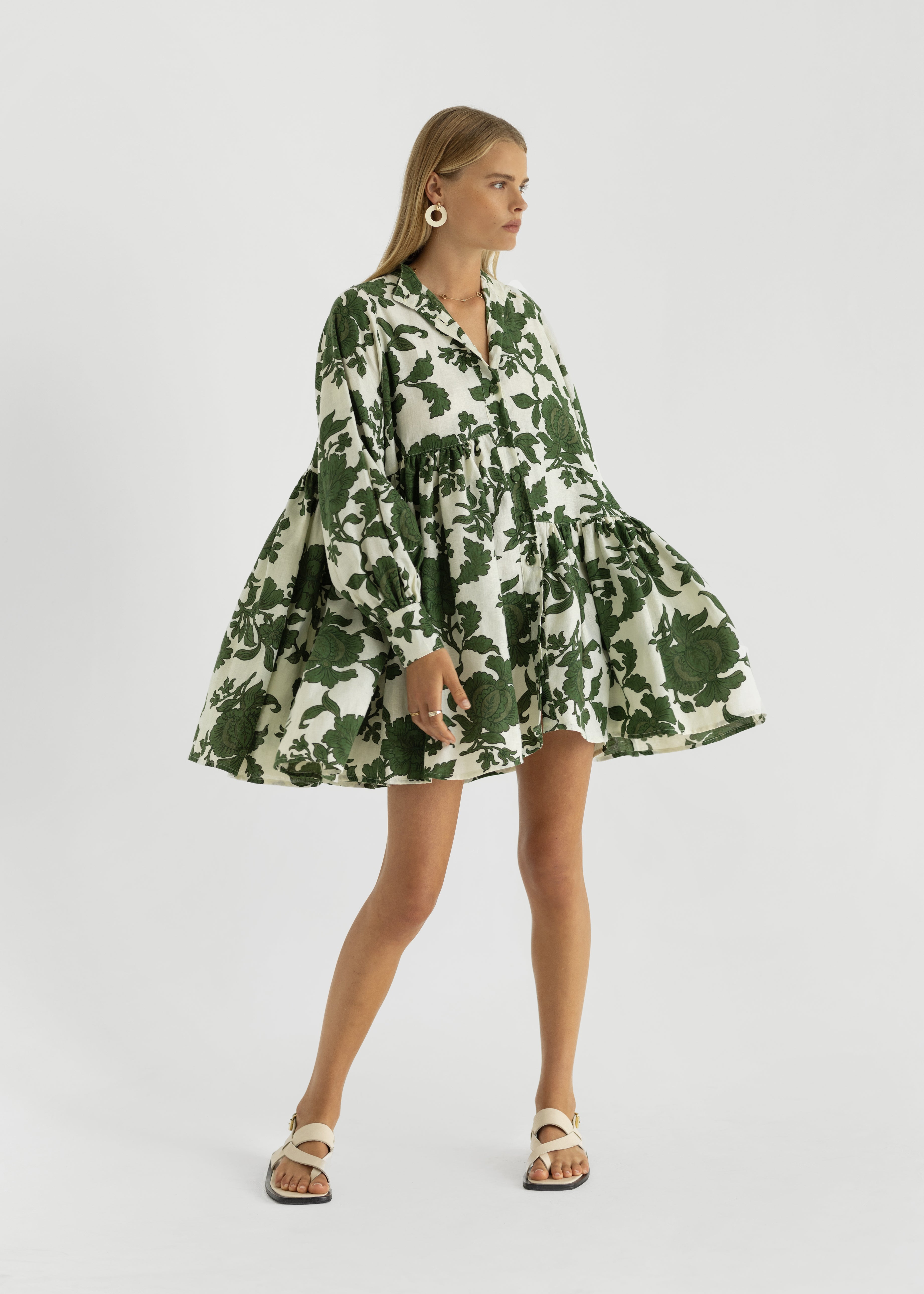 Sample - Lena Oversized Shirt Dress