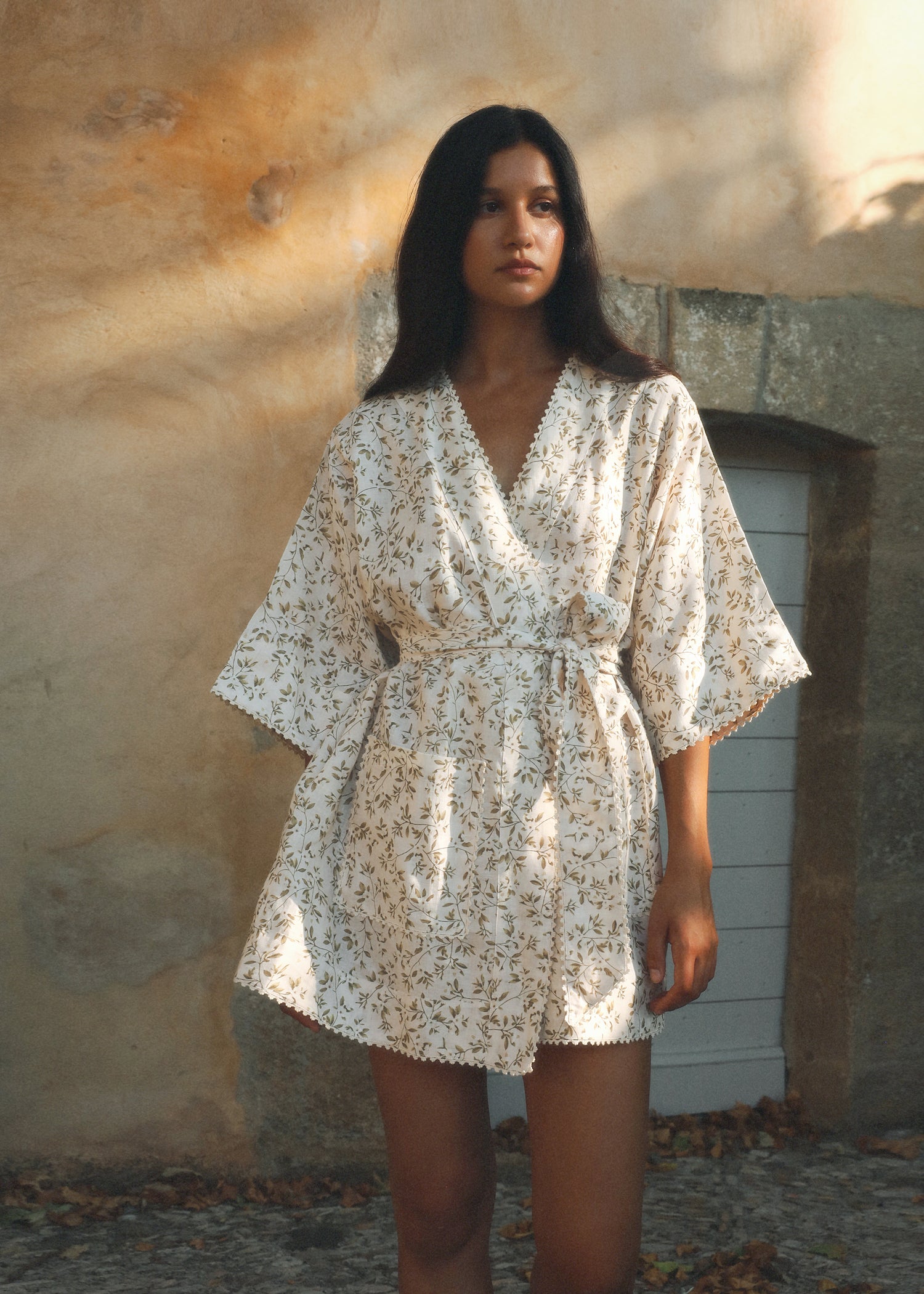Vira Linen Robe