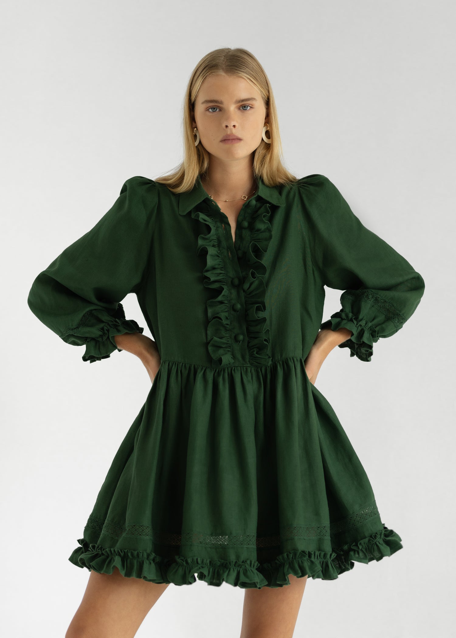 Sample - Lisbet Frill Dress